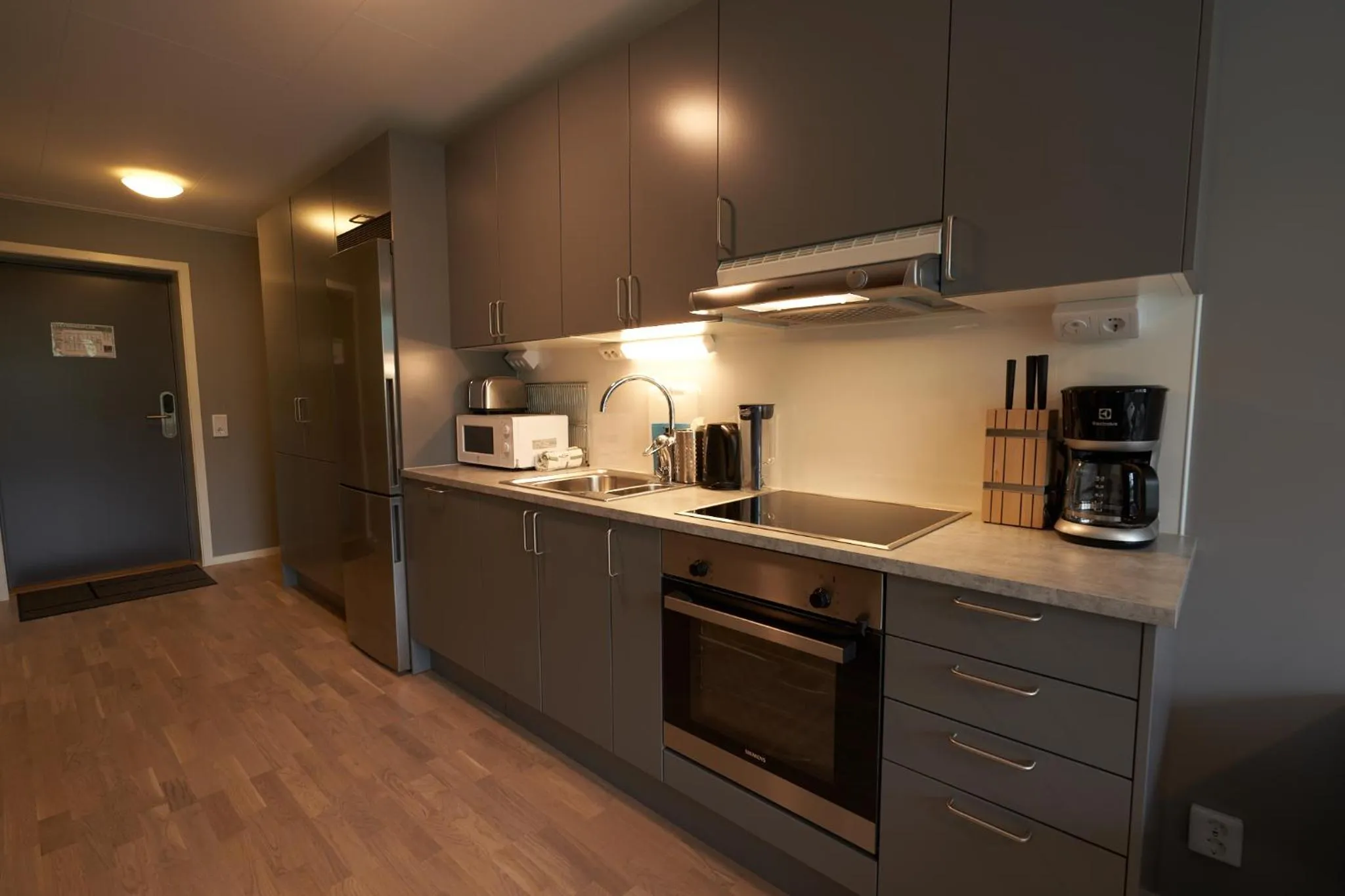 Kitchen or kitchenette in Ekebyhov Hotell