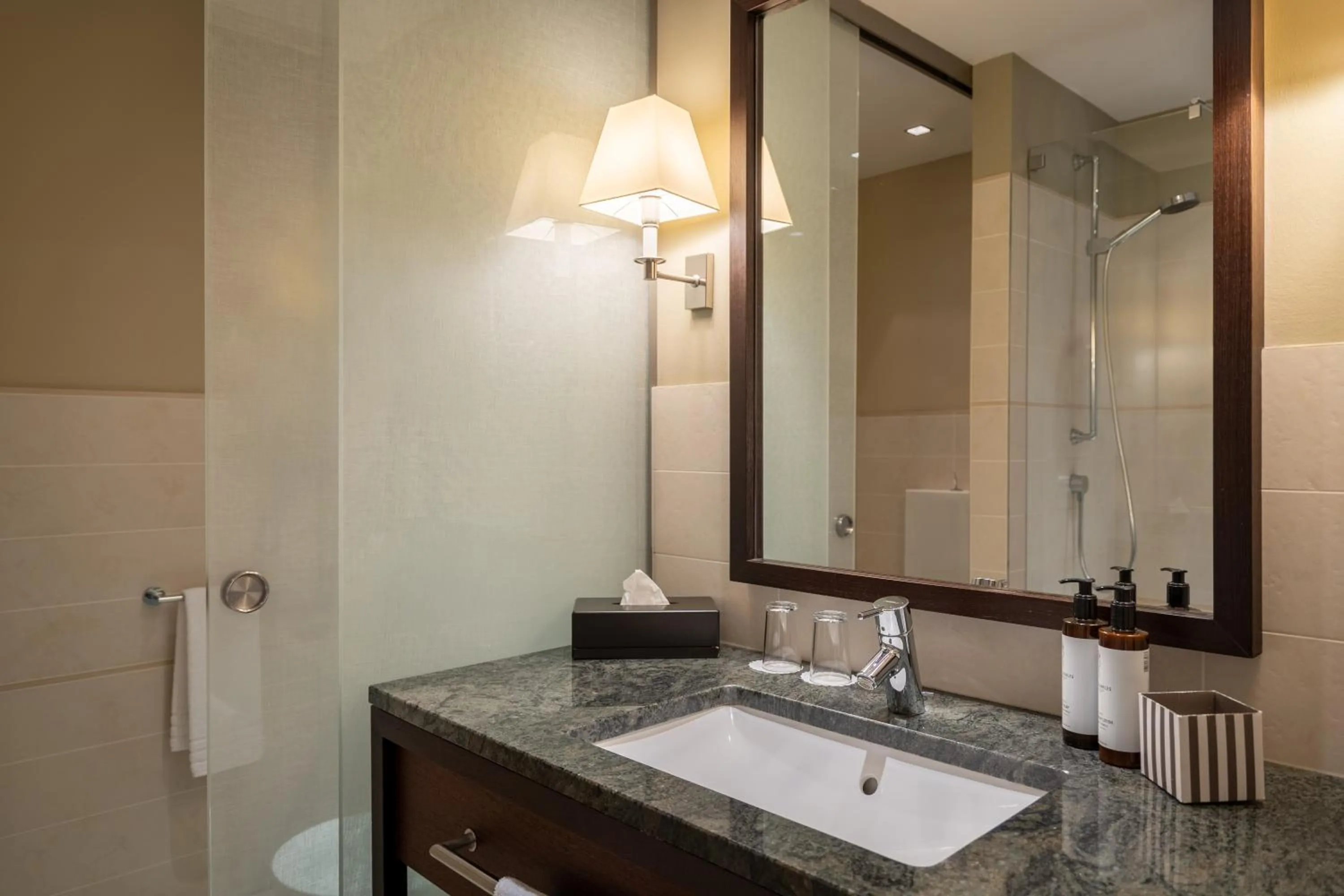 Bathroom in Hotel Alma Am Anger