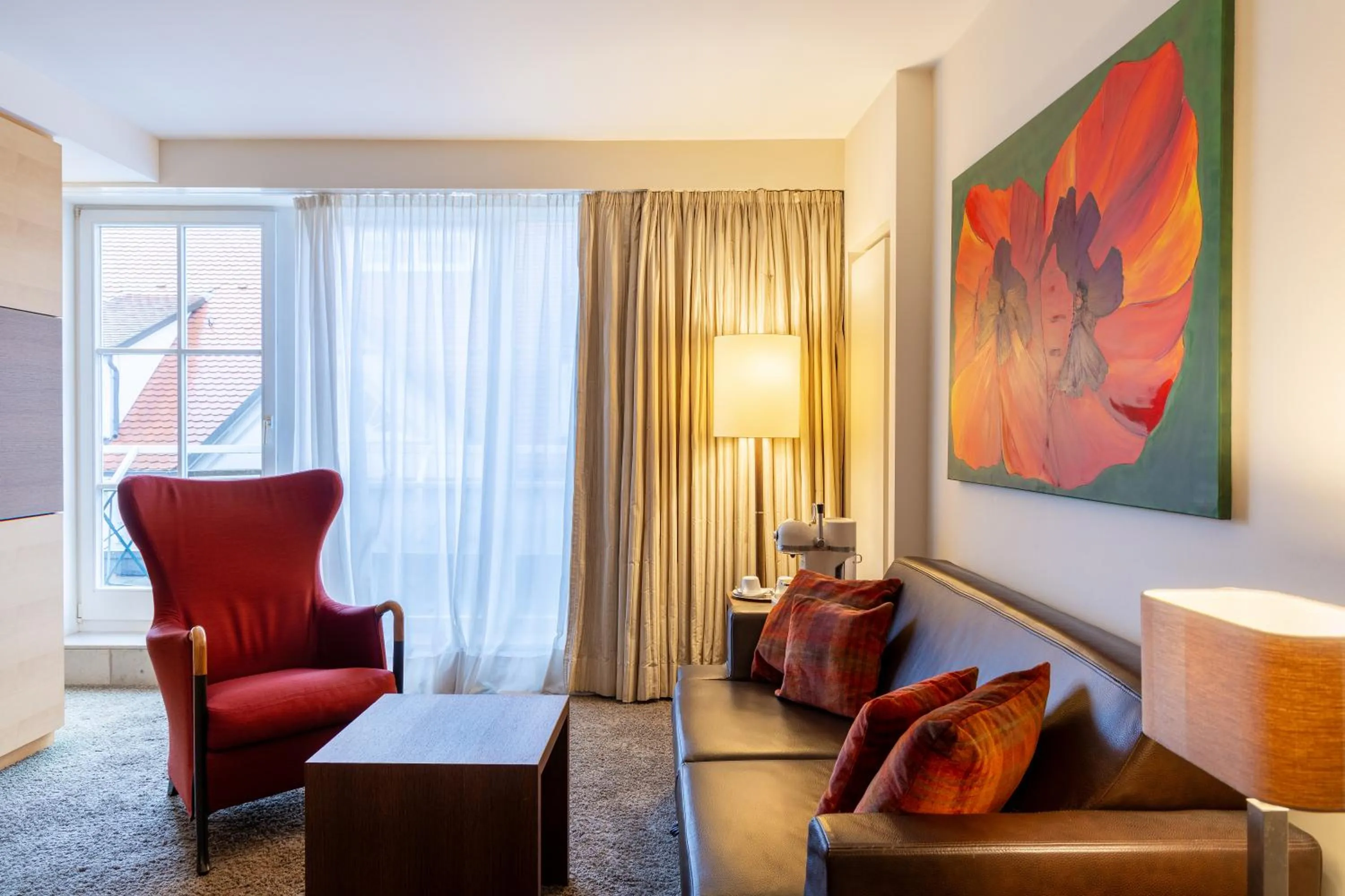 Living room in Hotel Alma Am Anger