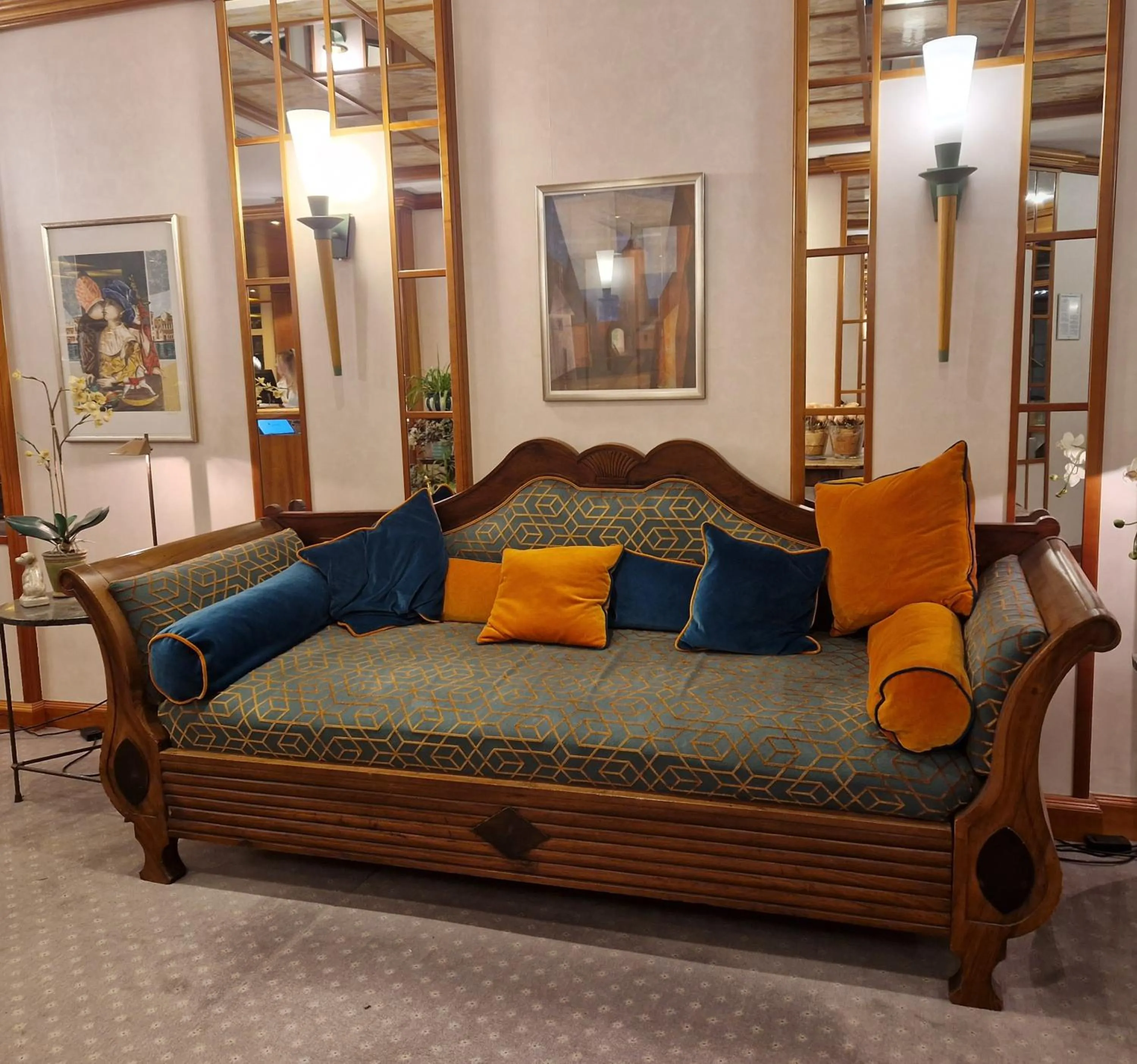 Decorative detail in Hotel Alma Am Anger