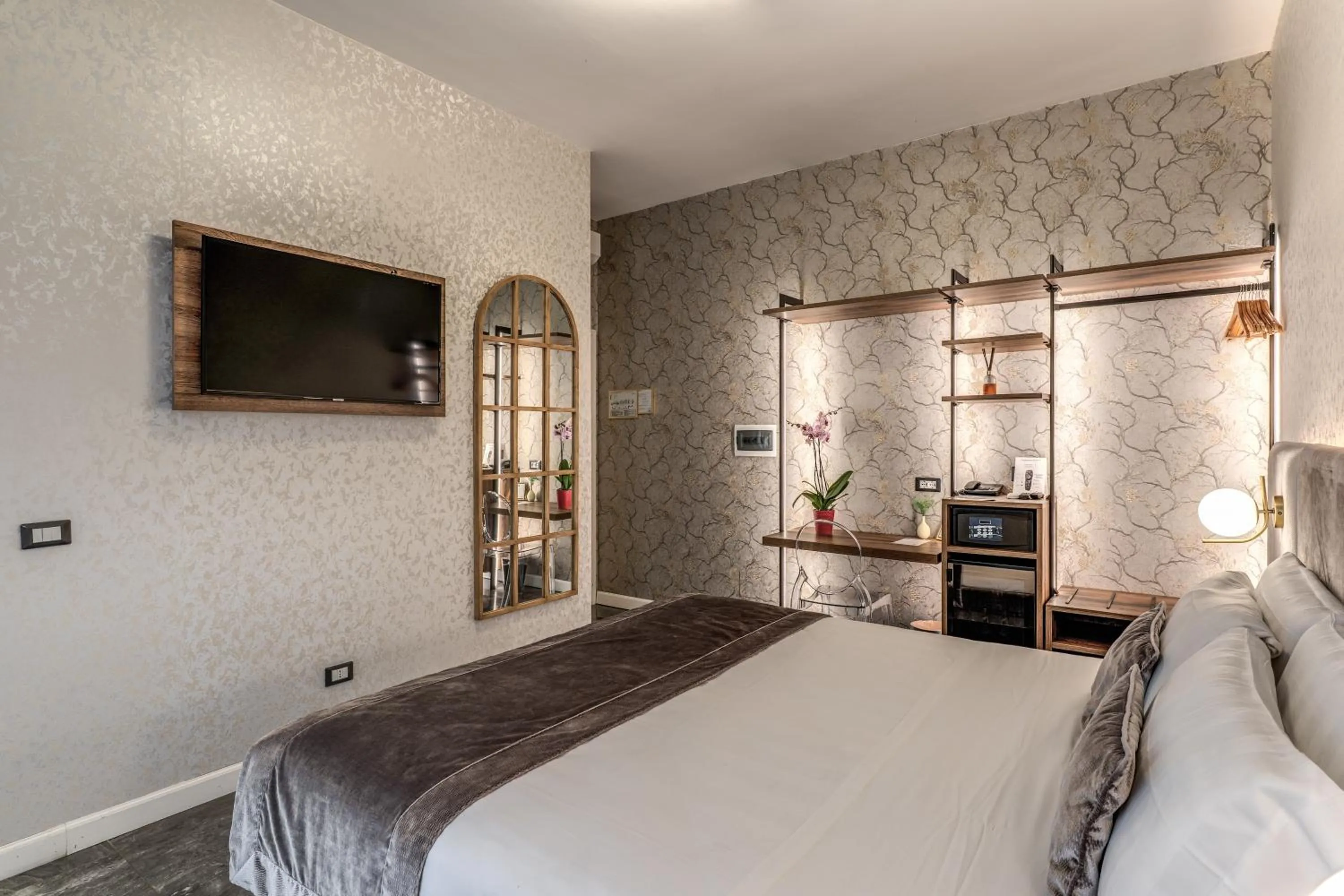 Bed in Apollo Boutique Hotel