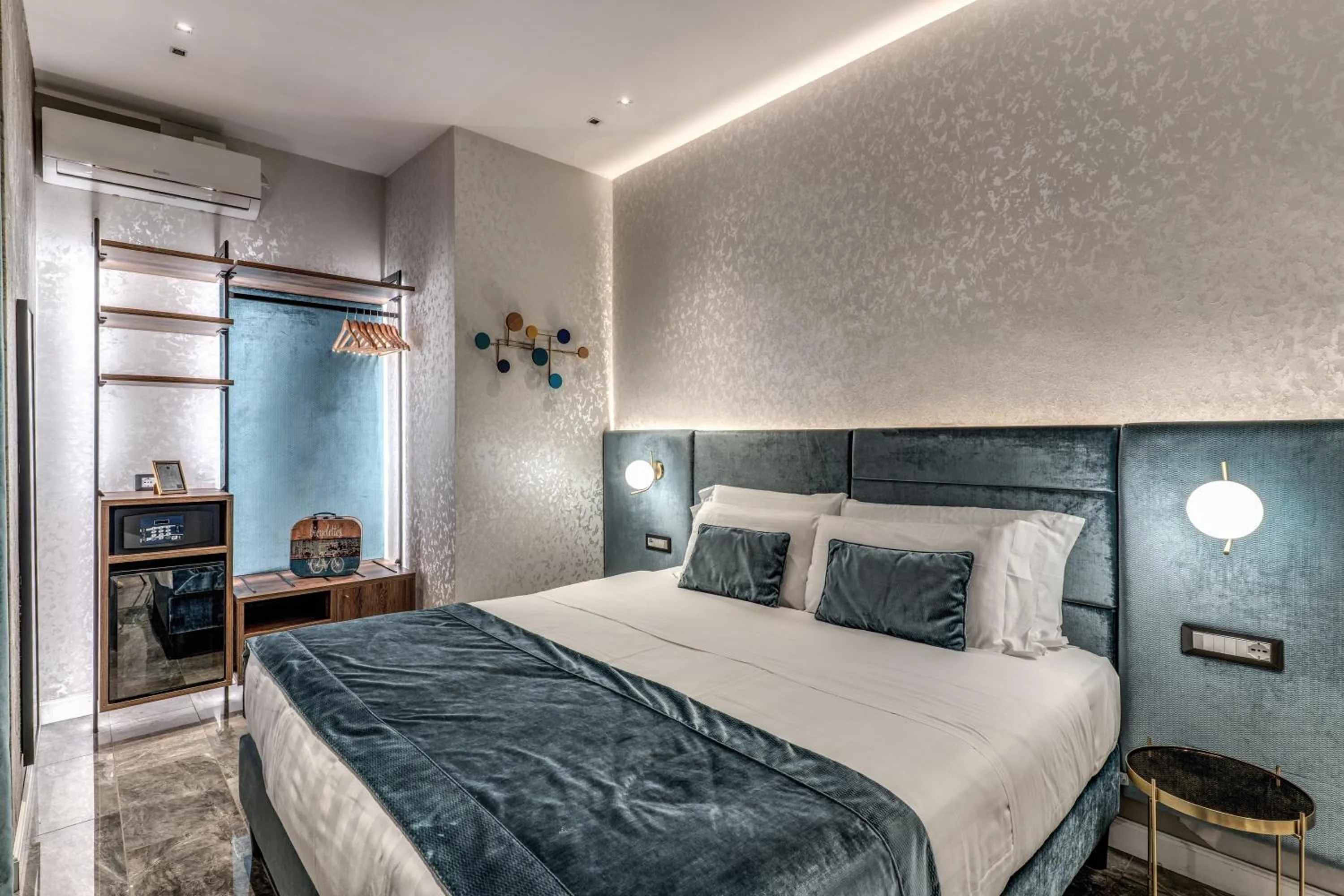 Bed in Apollo Boutique Hotel