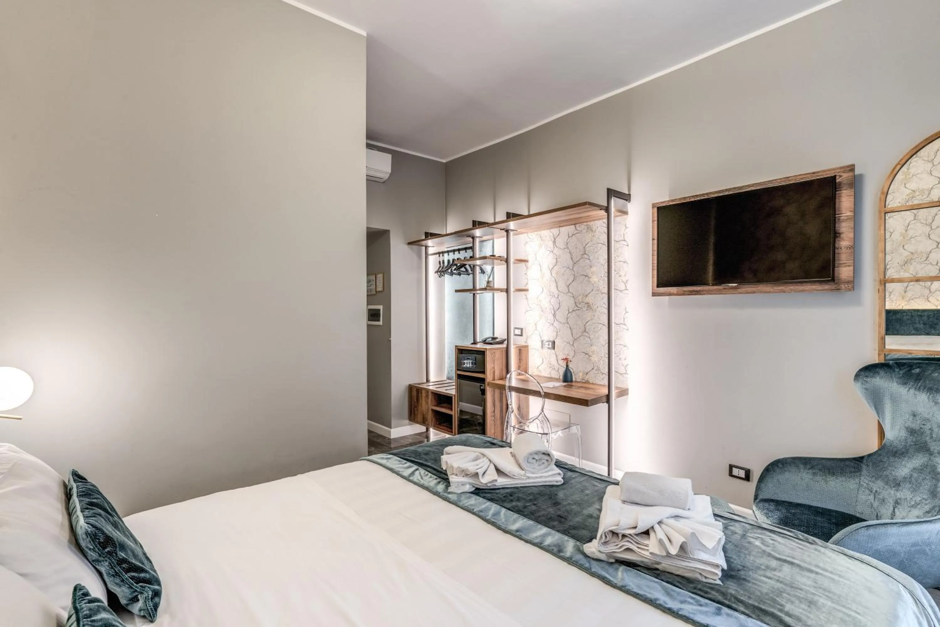 Bed in Apollo Boutique Hotel