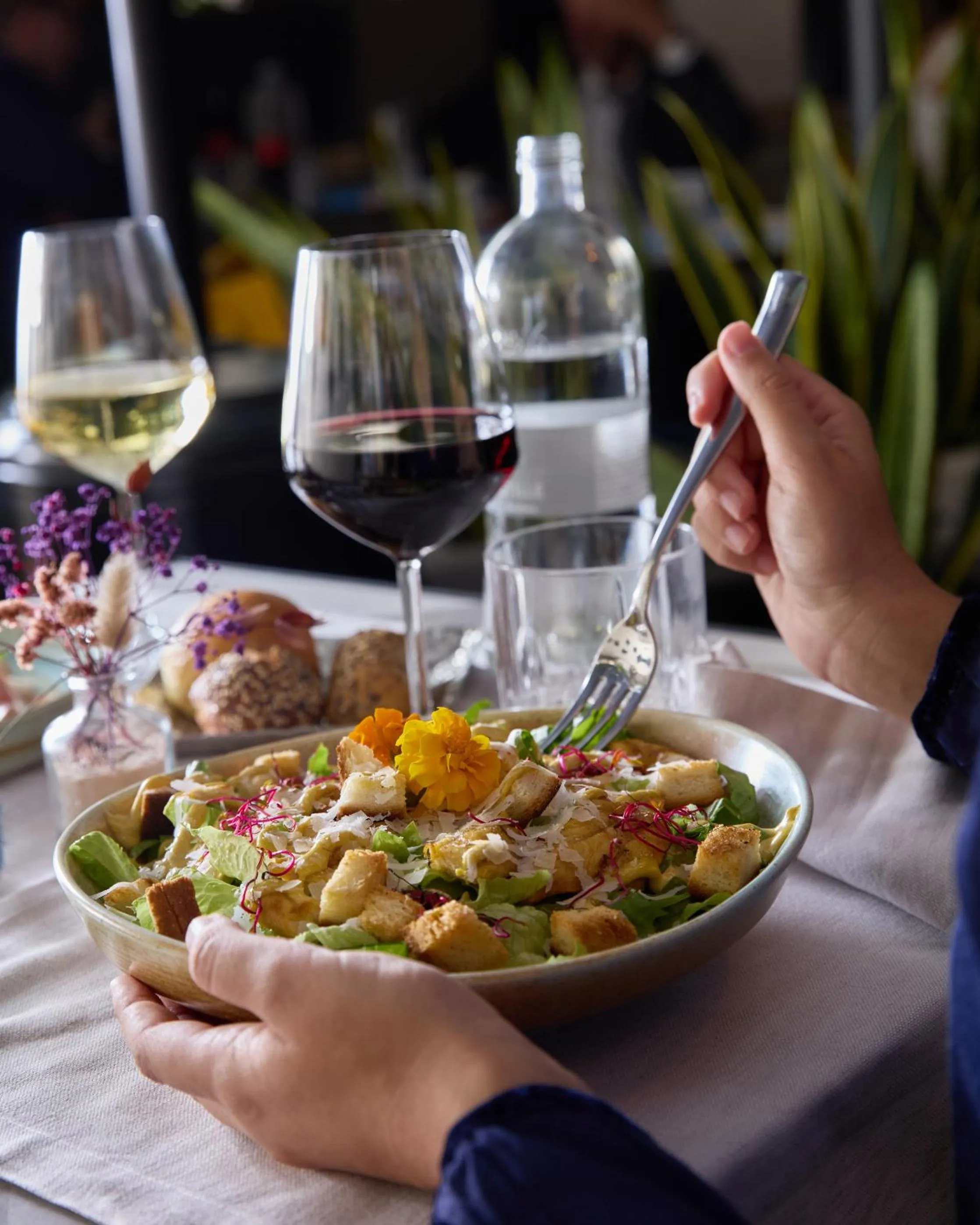 Restaurant/places to eat in Apollo Boutique Hotel