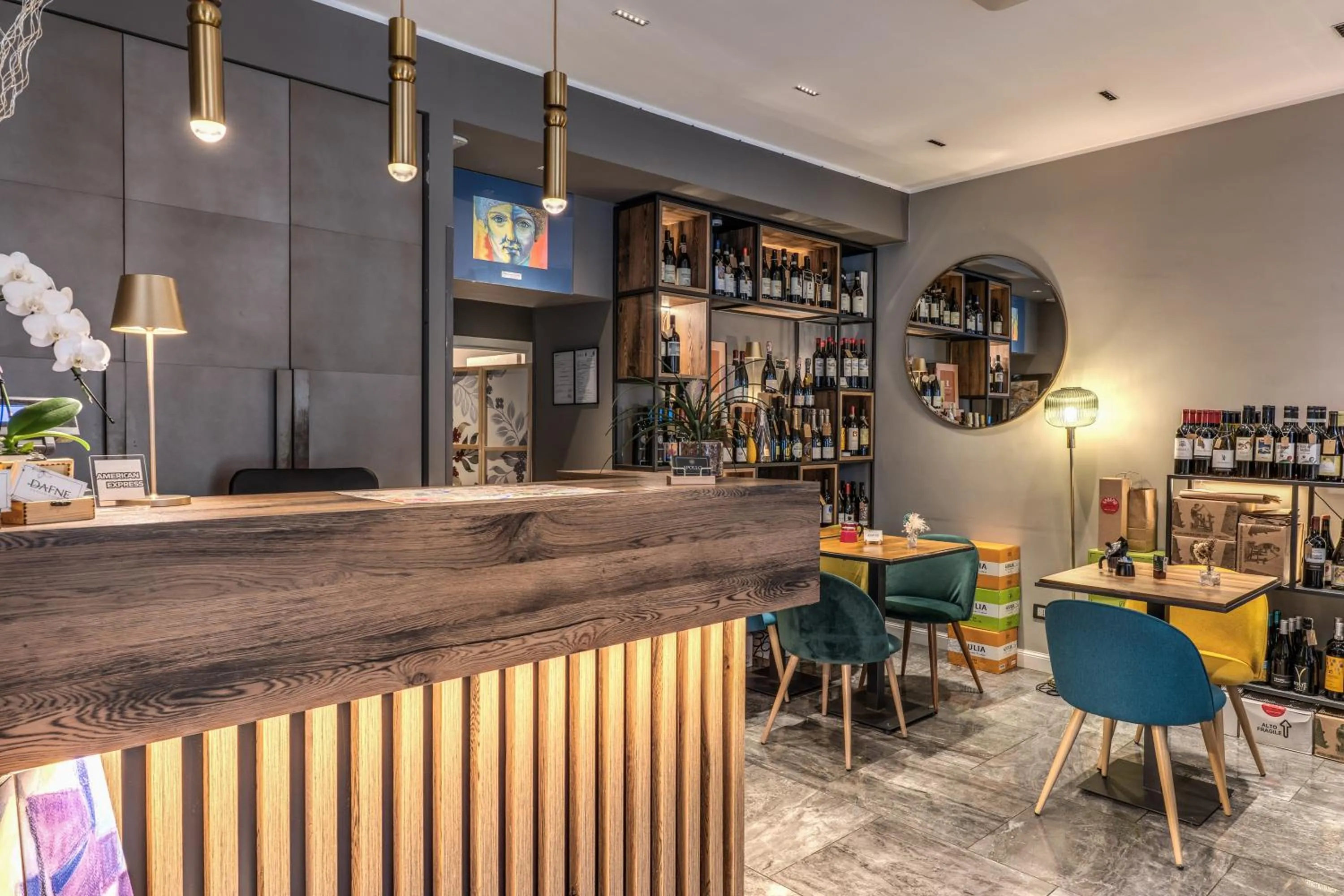 Lobby or reception in Apollo Boutique Hotel