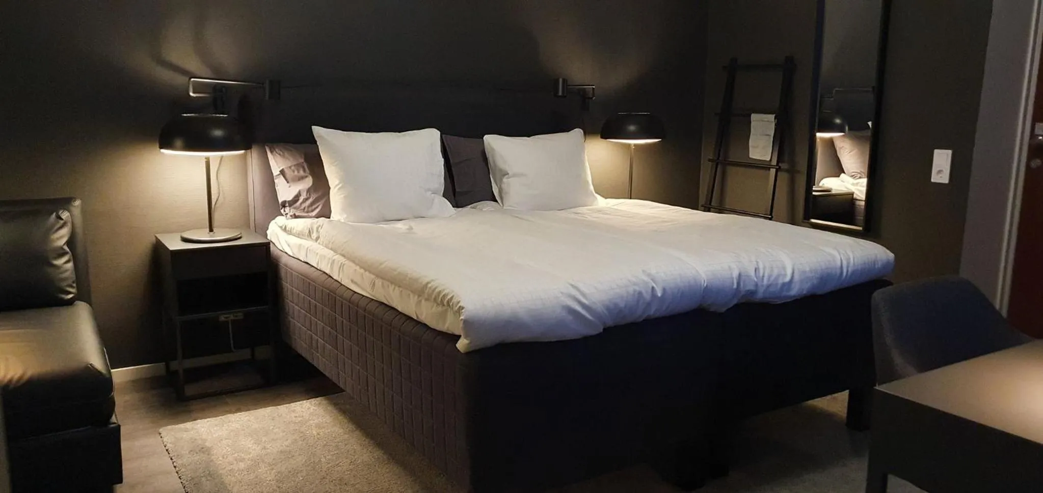 Bed in Hotell Iföhus