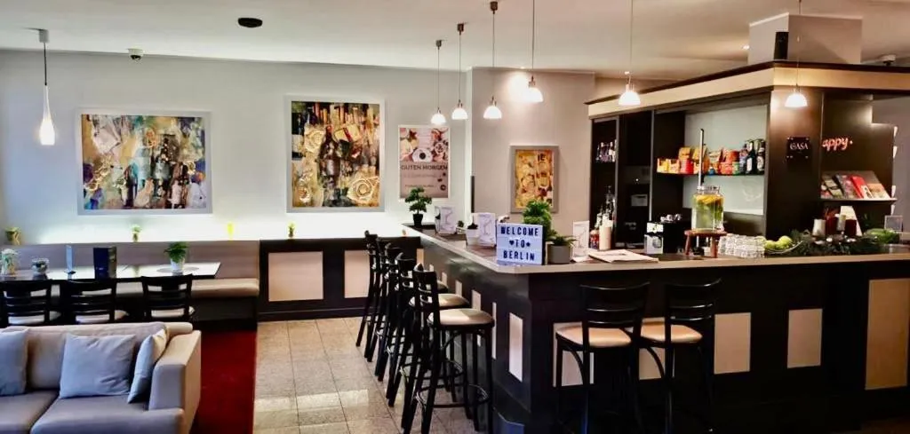 Lobby or reception in ALFA Hotel