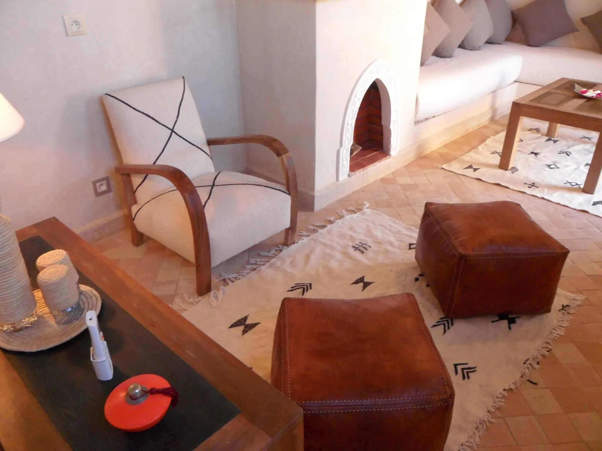 Living room in Riad et Spa Misria Les Oliviers
