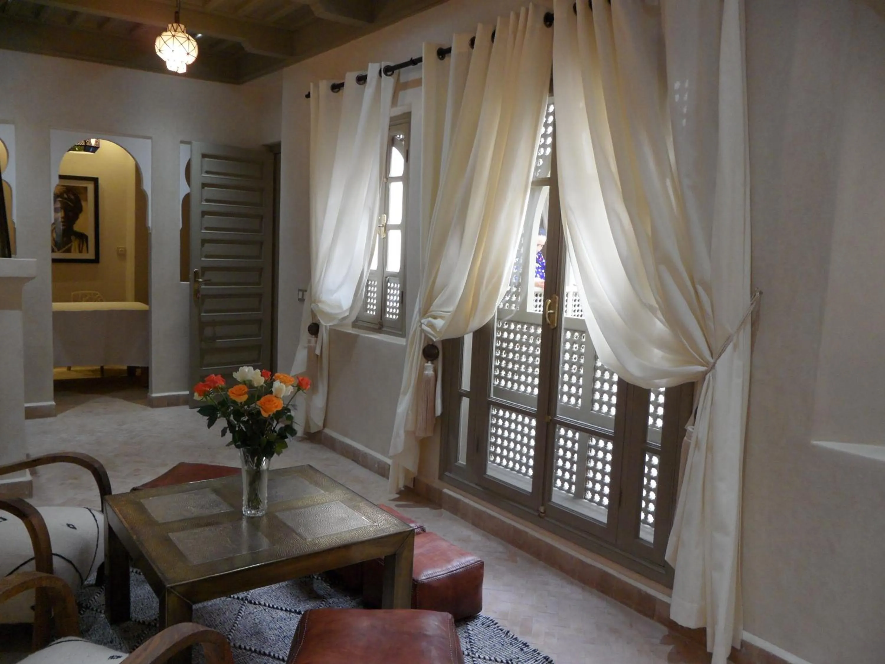 Living room in Riad et Spa Misria Les Oliviers