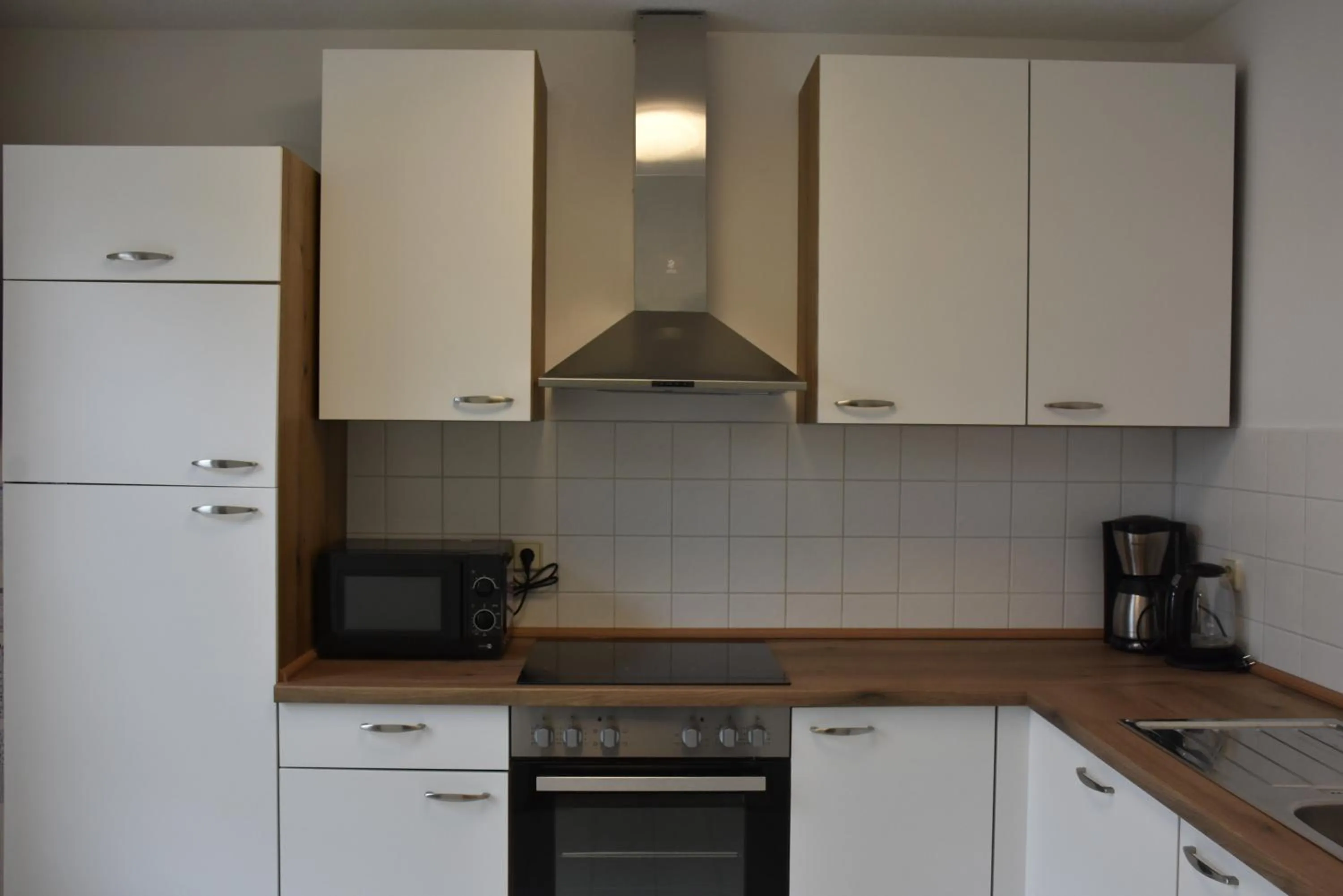 Kitchen or kitchenette in Hotel Garni Am Klostermarkt