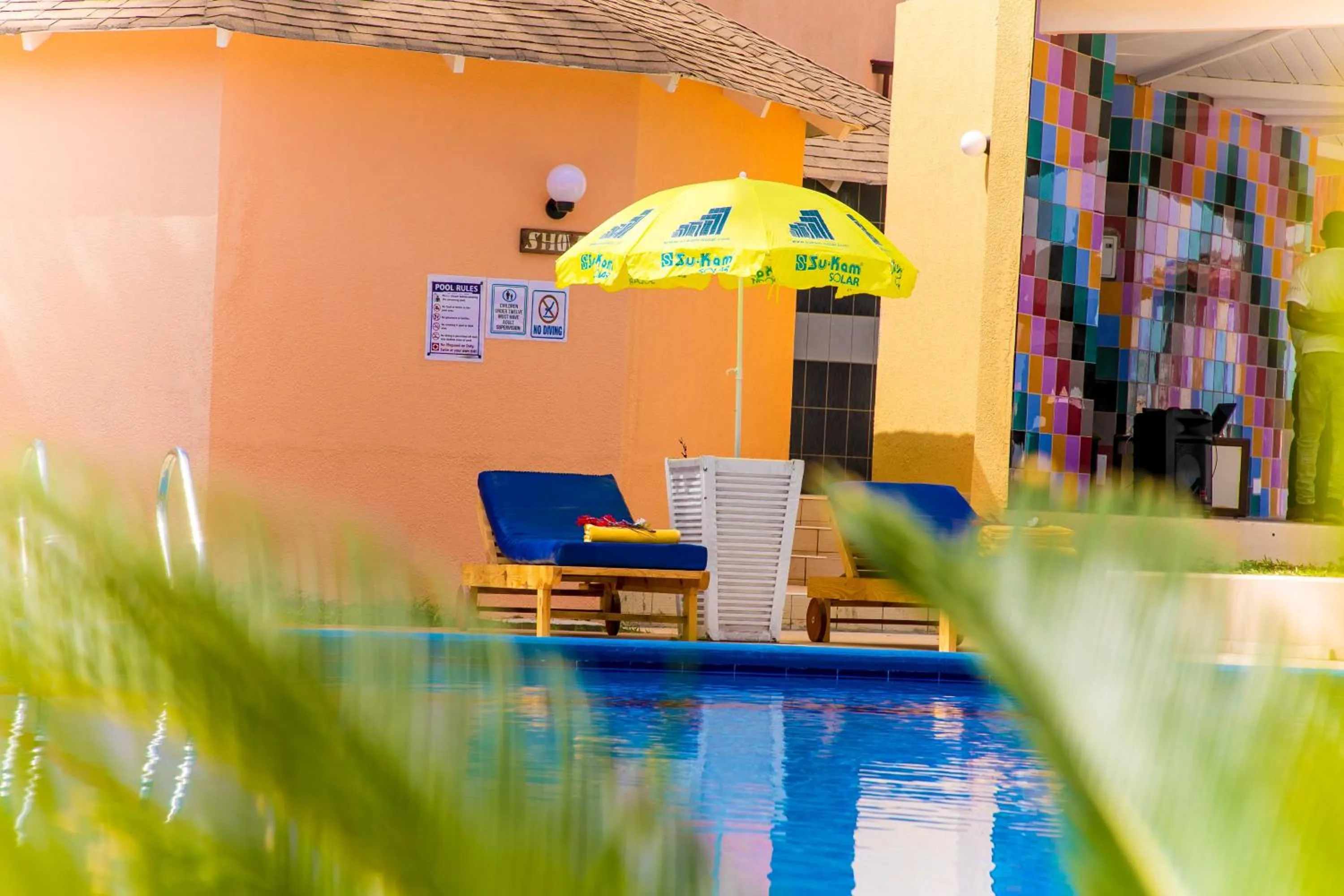 Swimming pool in Tropic Garden Hotel