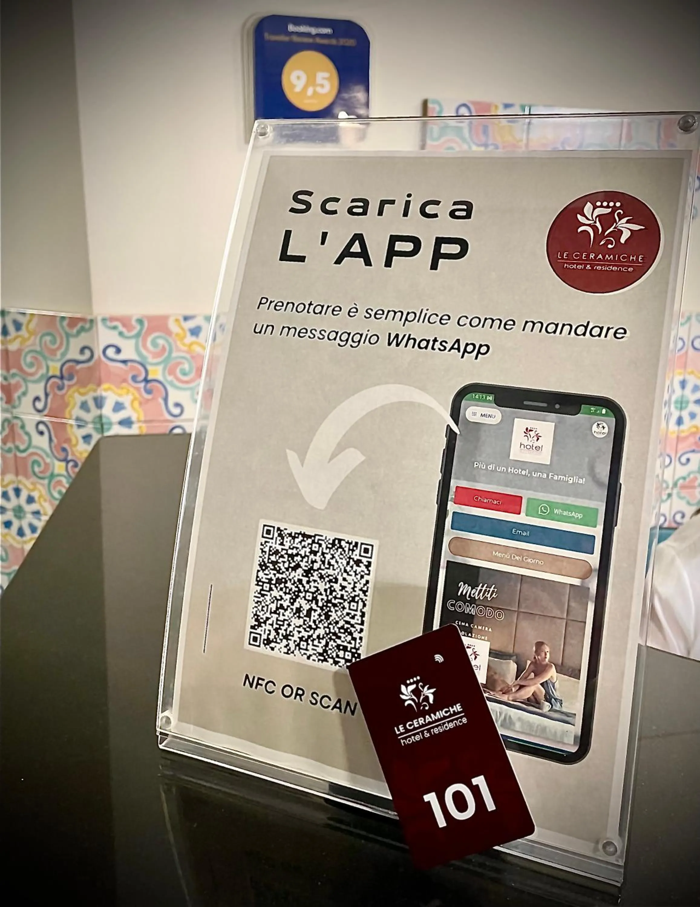 Property logo or sign in Hotel Le Ceramiche