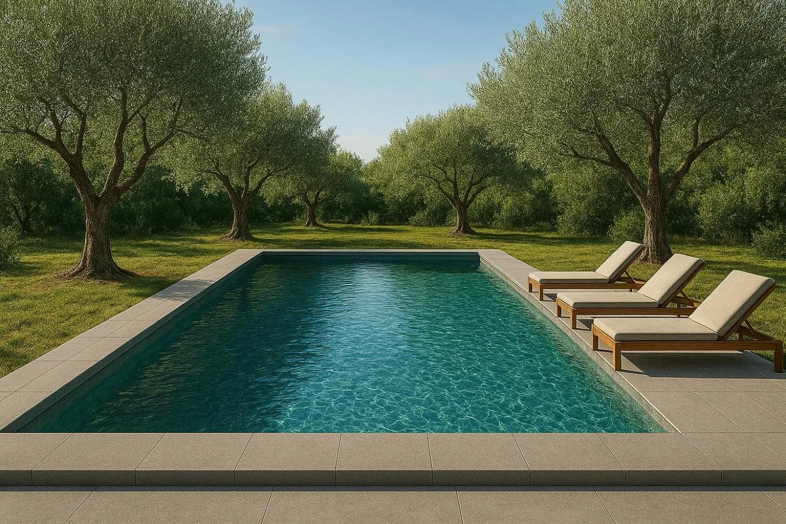 Swimming pool in Casa Maria Apartments