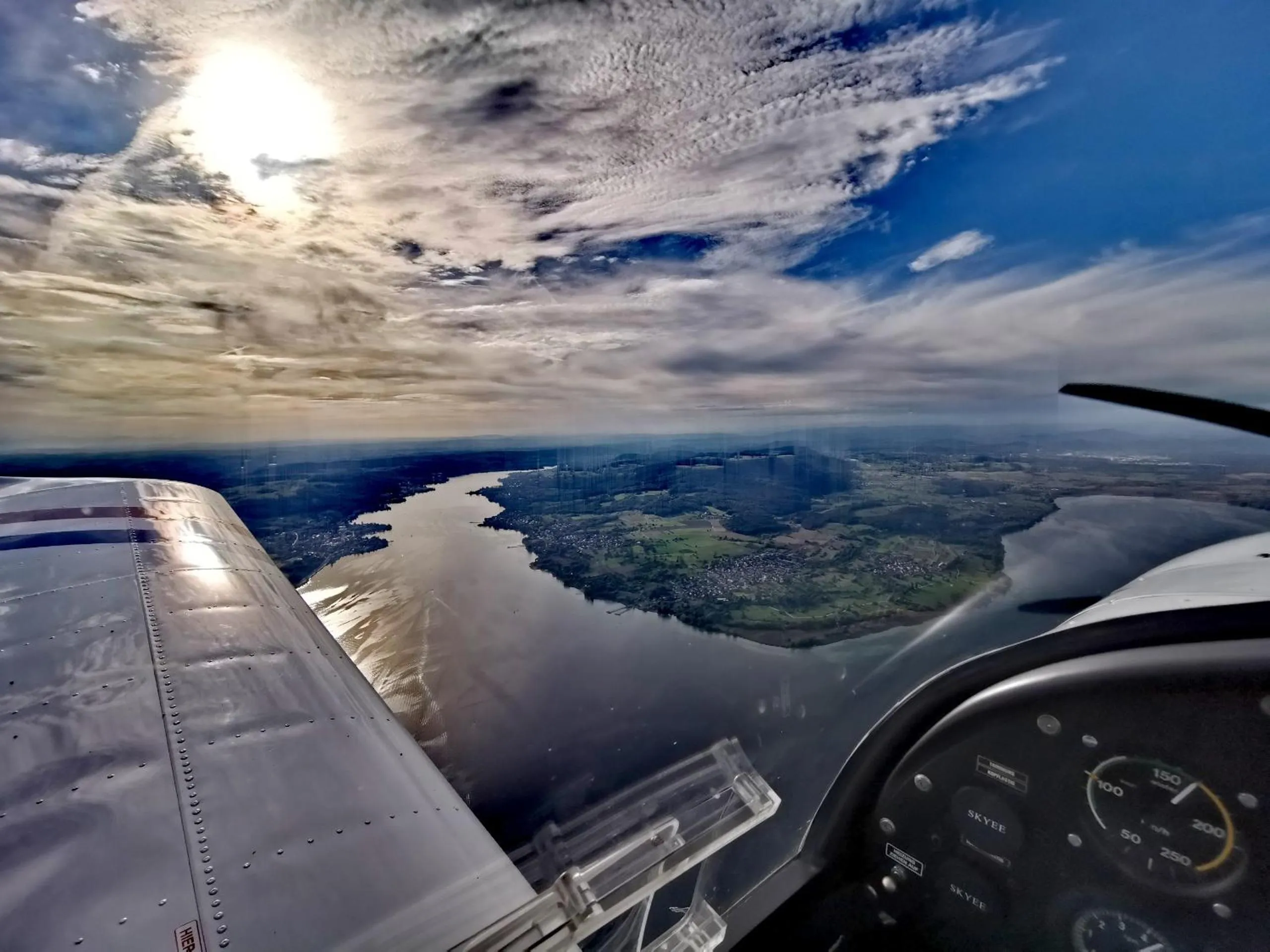 Bird's eye view in BnB Fliegerhaeusle Hagnau 24h Self Check In
