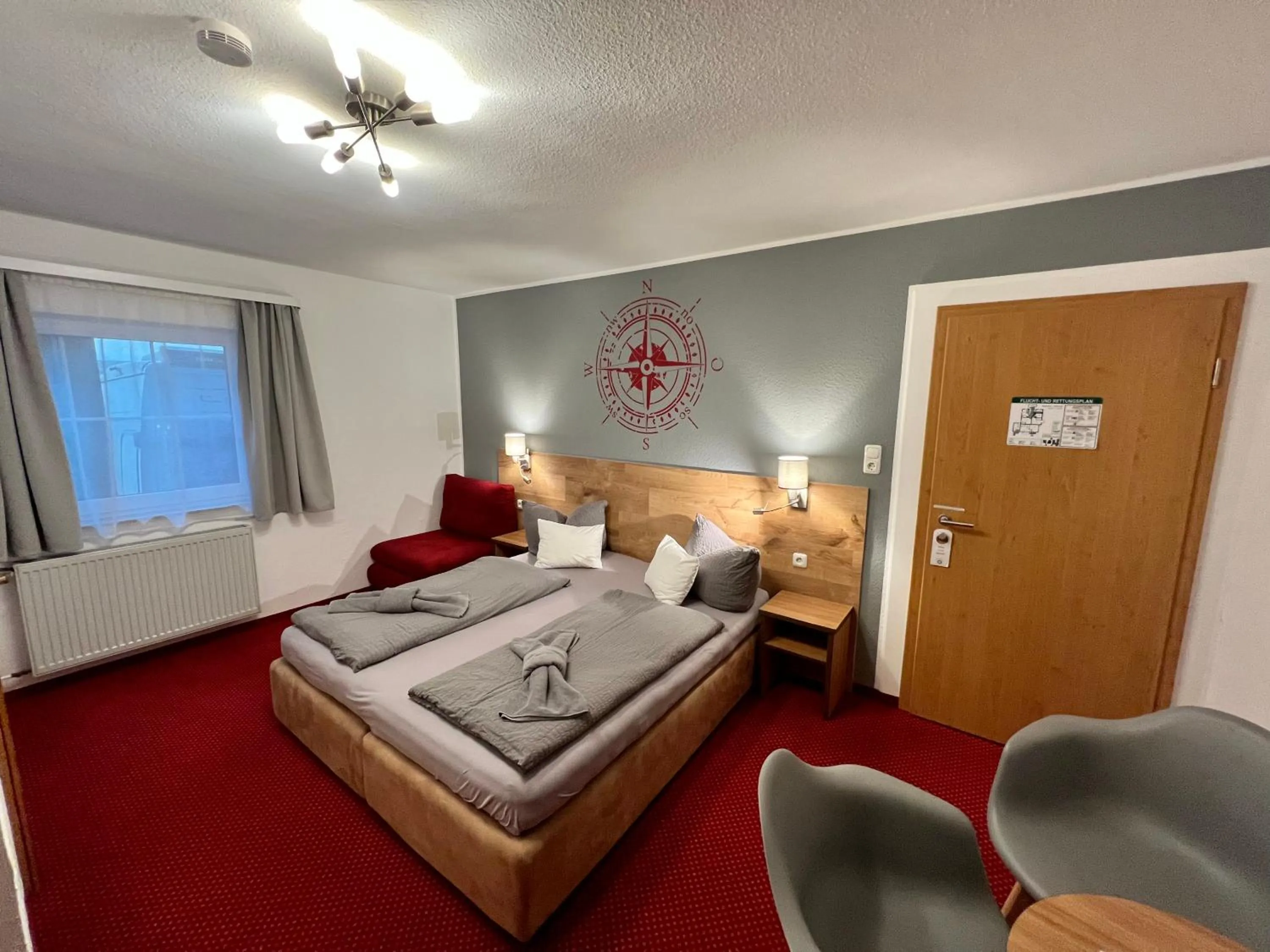 Bed in BnB Fliegerhaeusle Hagnau 24h Self Check In