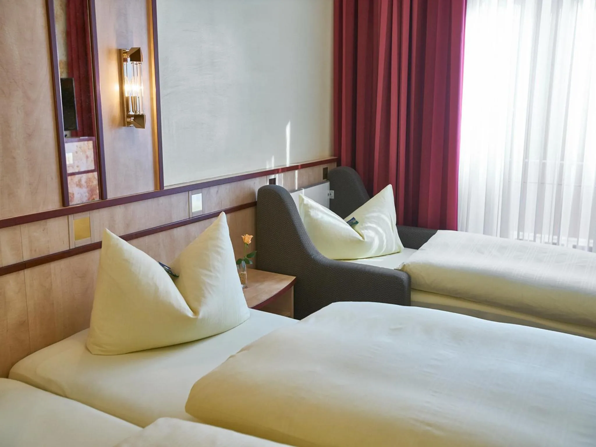 Bed in Hotel Alfa Zentrum