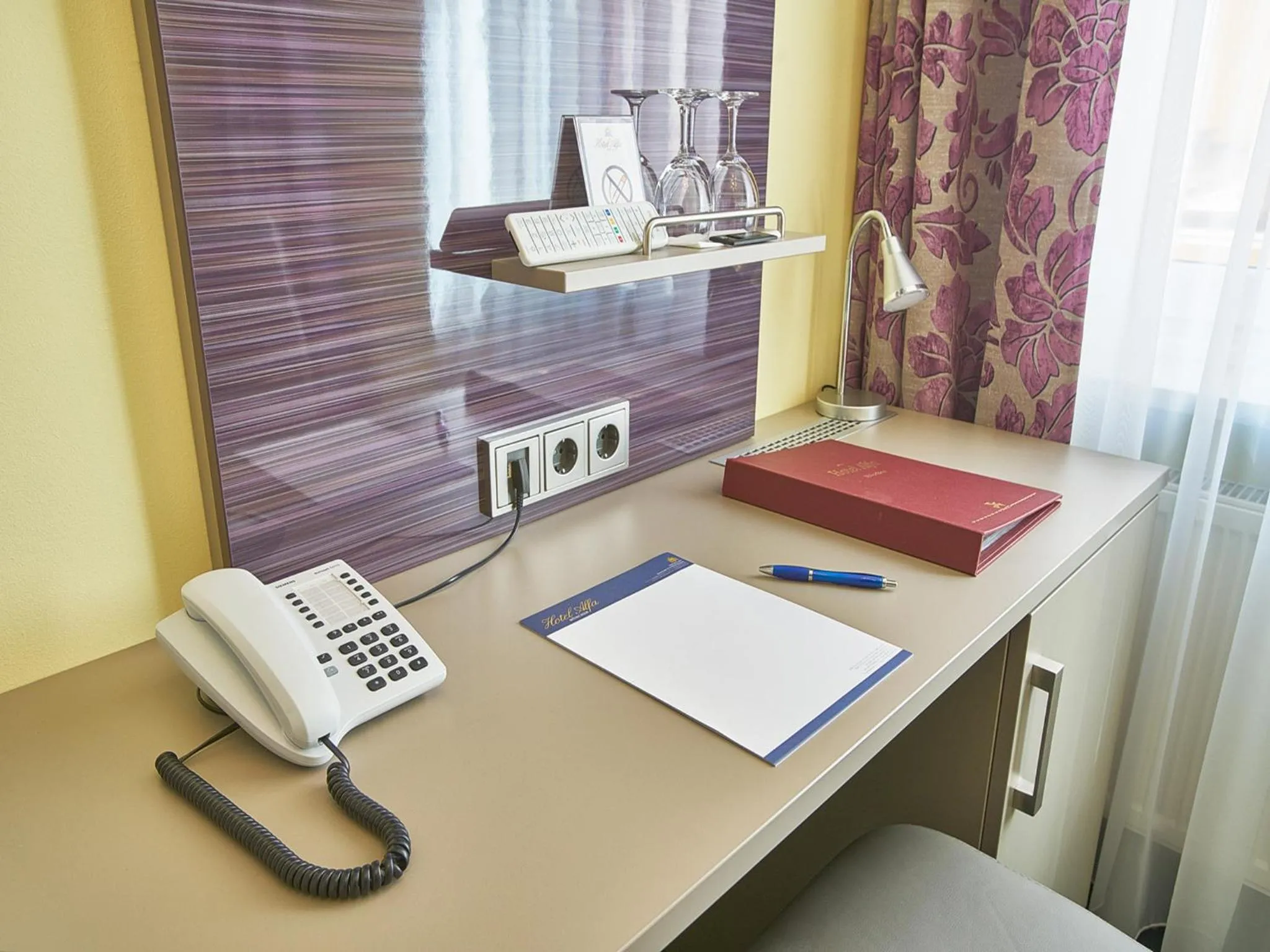 Decorative detail in Hotel Alfa Zentrum