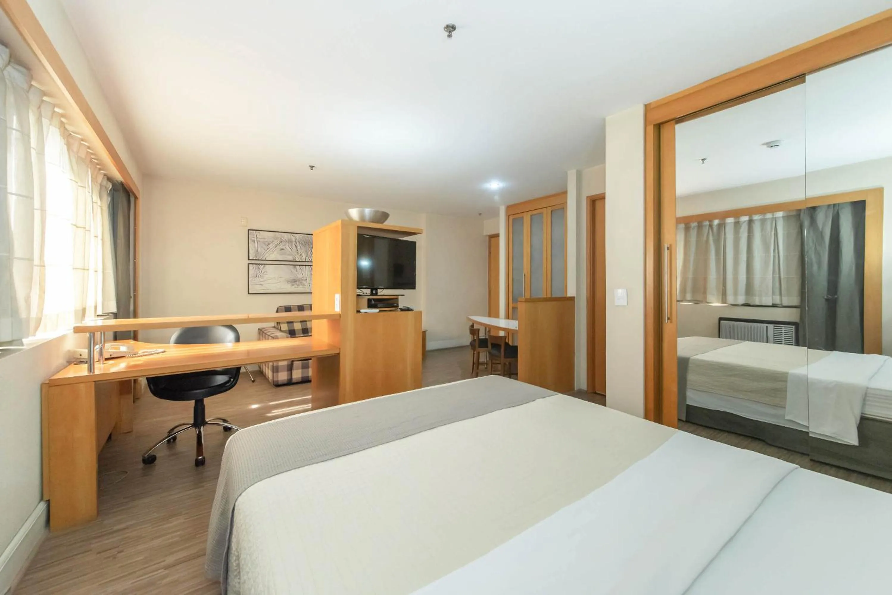 Bed in Charmoso Flat na Faria Lima