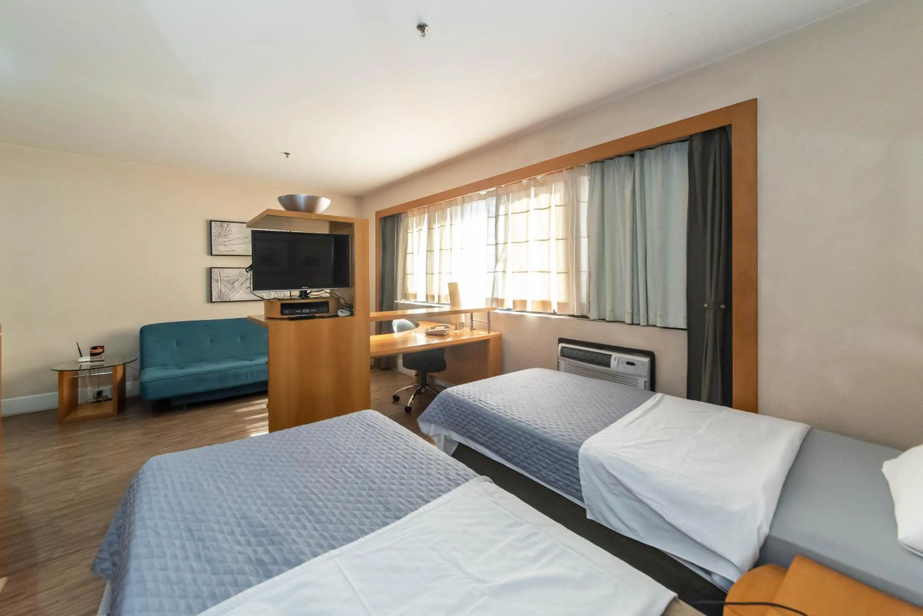 Bed in Charmoso Flat na Faria Lima