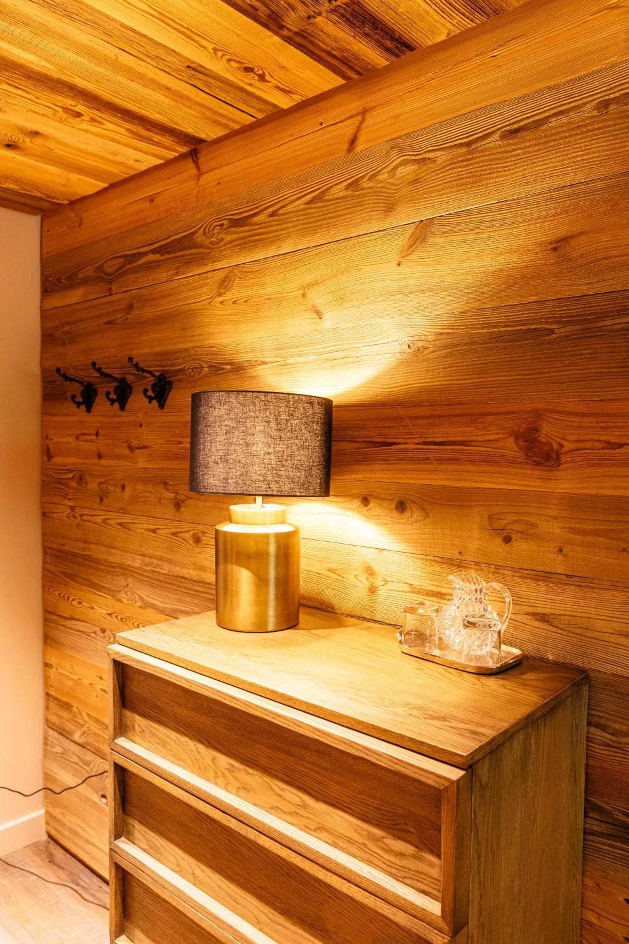 Decorative detail in Hotel Le V de Vaujany