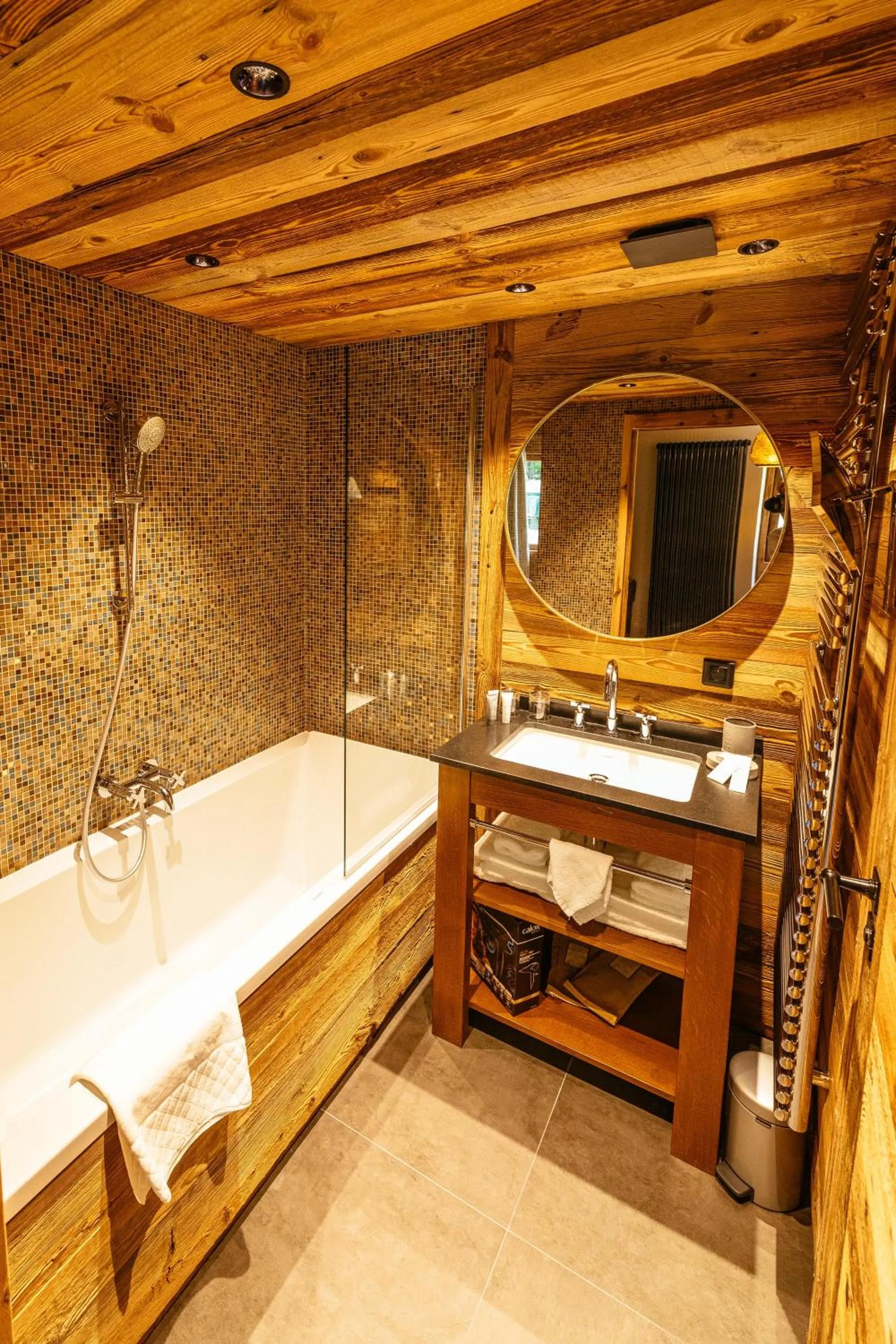 Bathroom in Hotel Le V de Vaujany