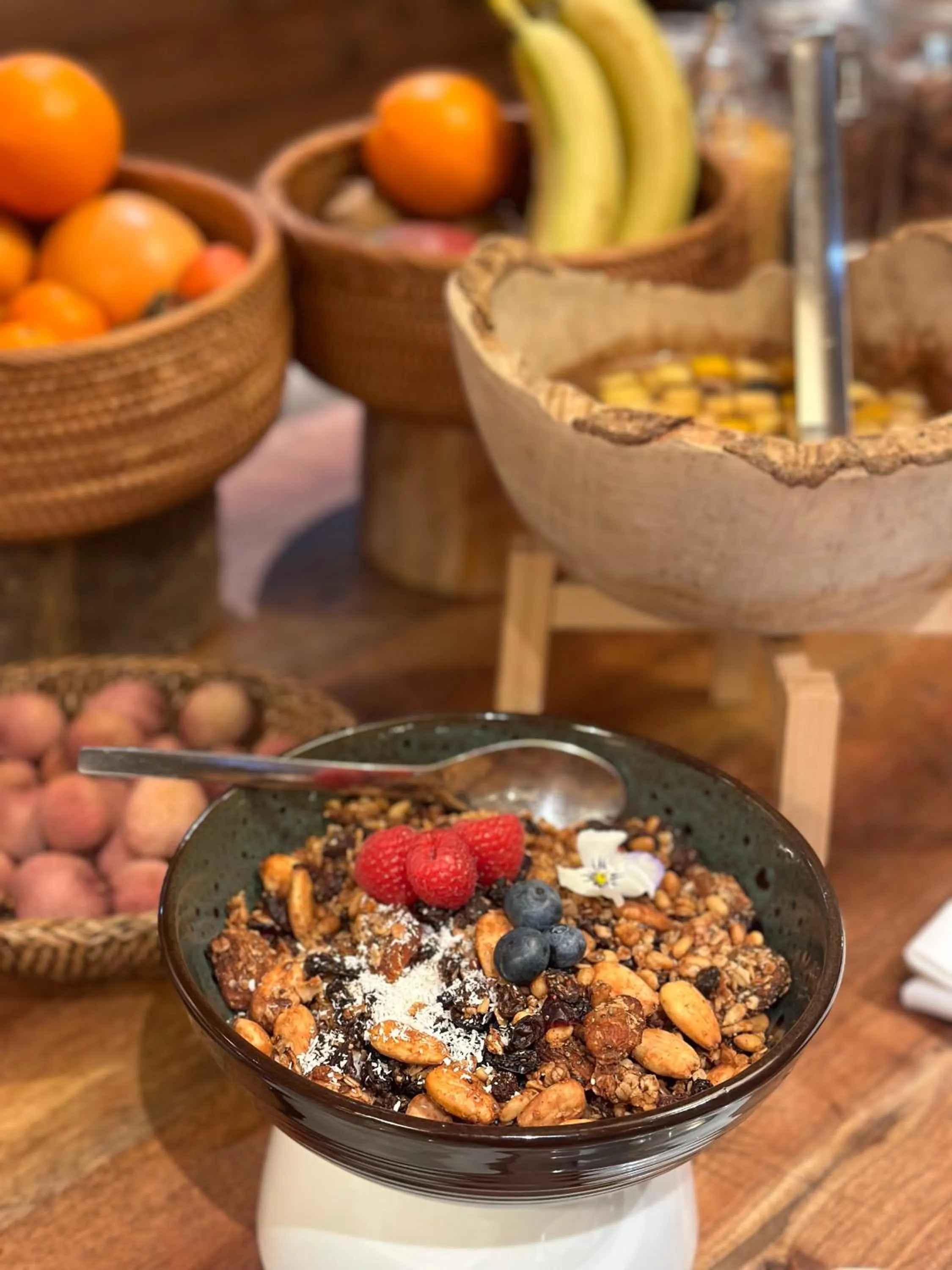 Breakfast in Hotel Le V de Vaujany