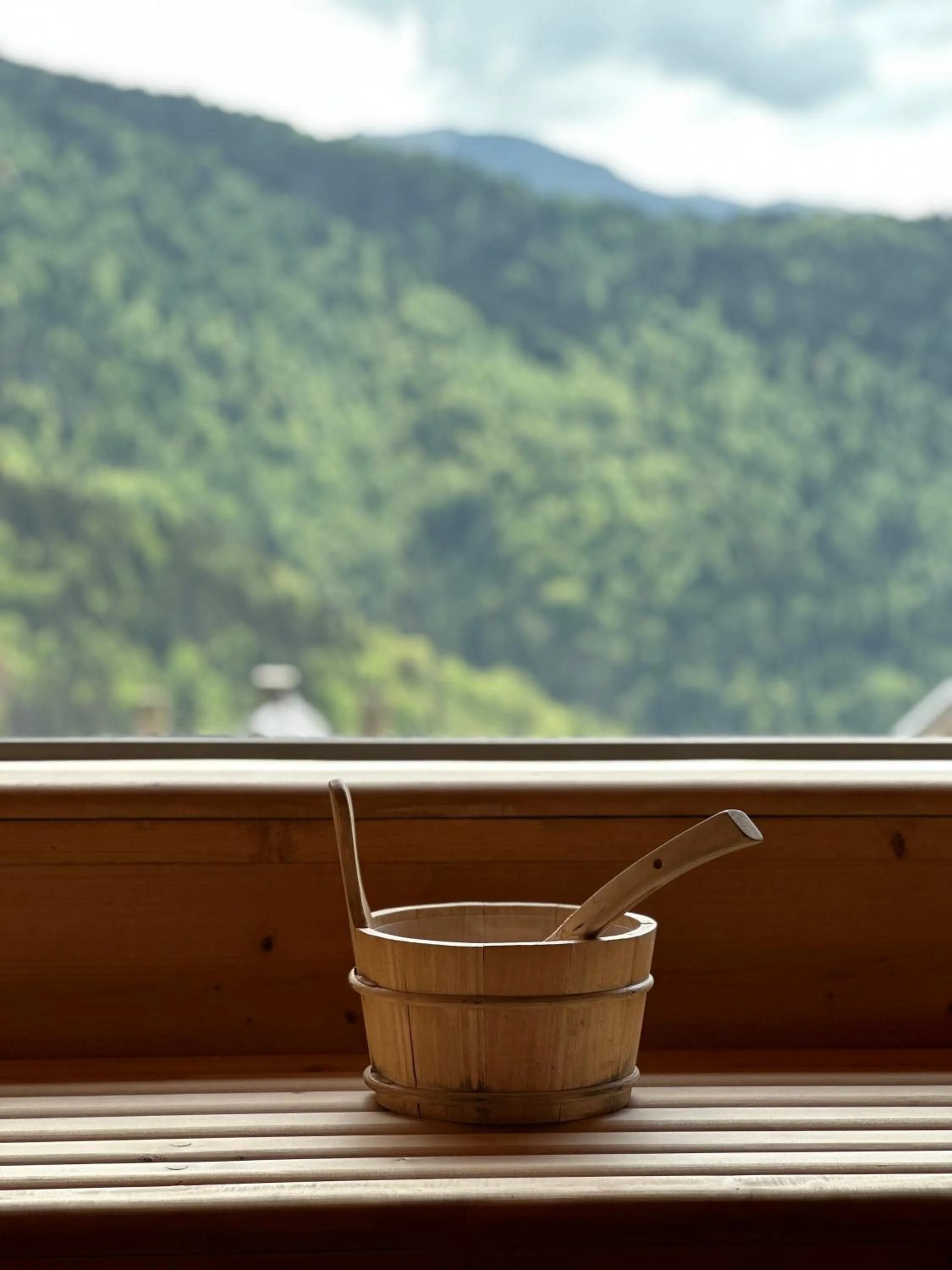 Sauna in Hotel Le V de Vaujany
