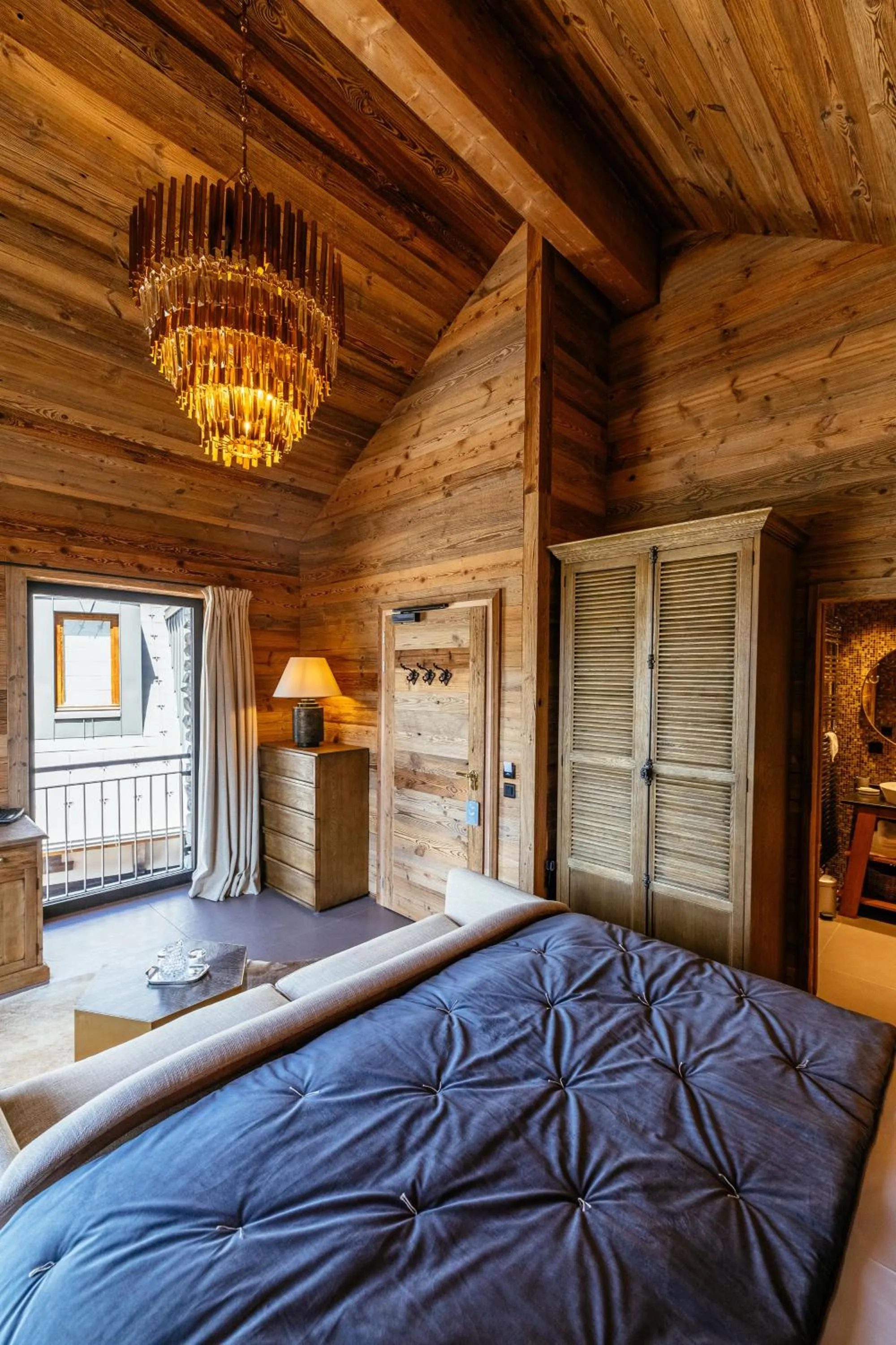 Bed in Hotel Le V de Vaujany