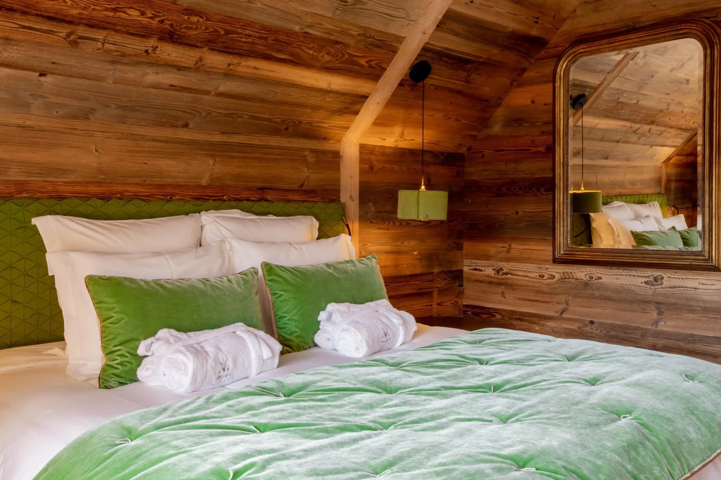 Bed in Hotel Le V de Vaujany