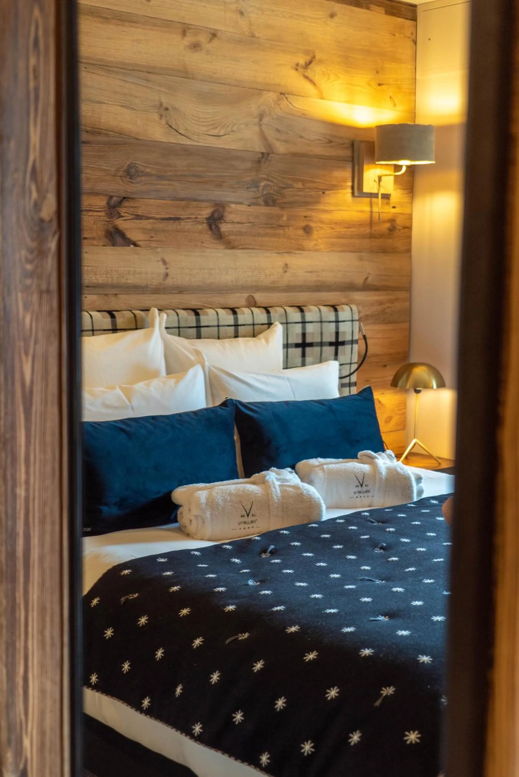 Bed in Hotel Le V de Vaujany