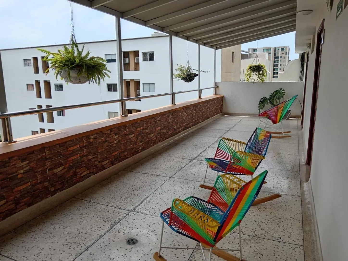 Balcony/Terrace in Hotel Charthon Barranquilla