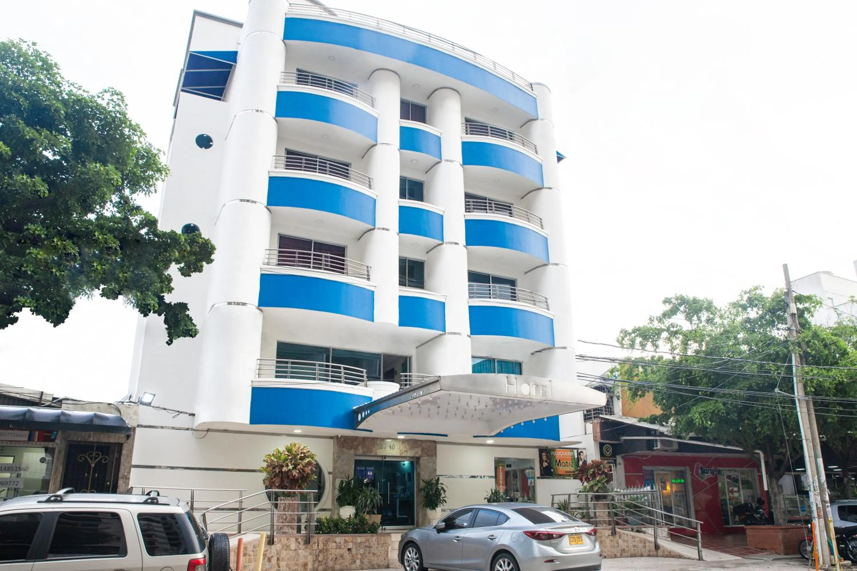 Facade/entrance in Hotel Charthon Barranquilla