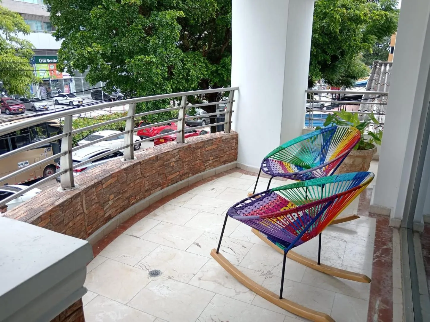 Balcony/Terrace in Hotel Charthon Barranquilla