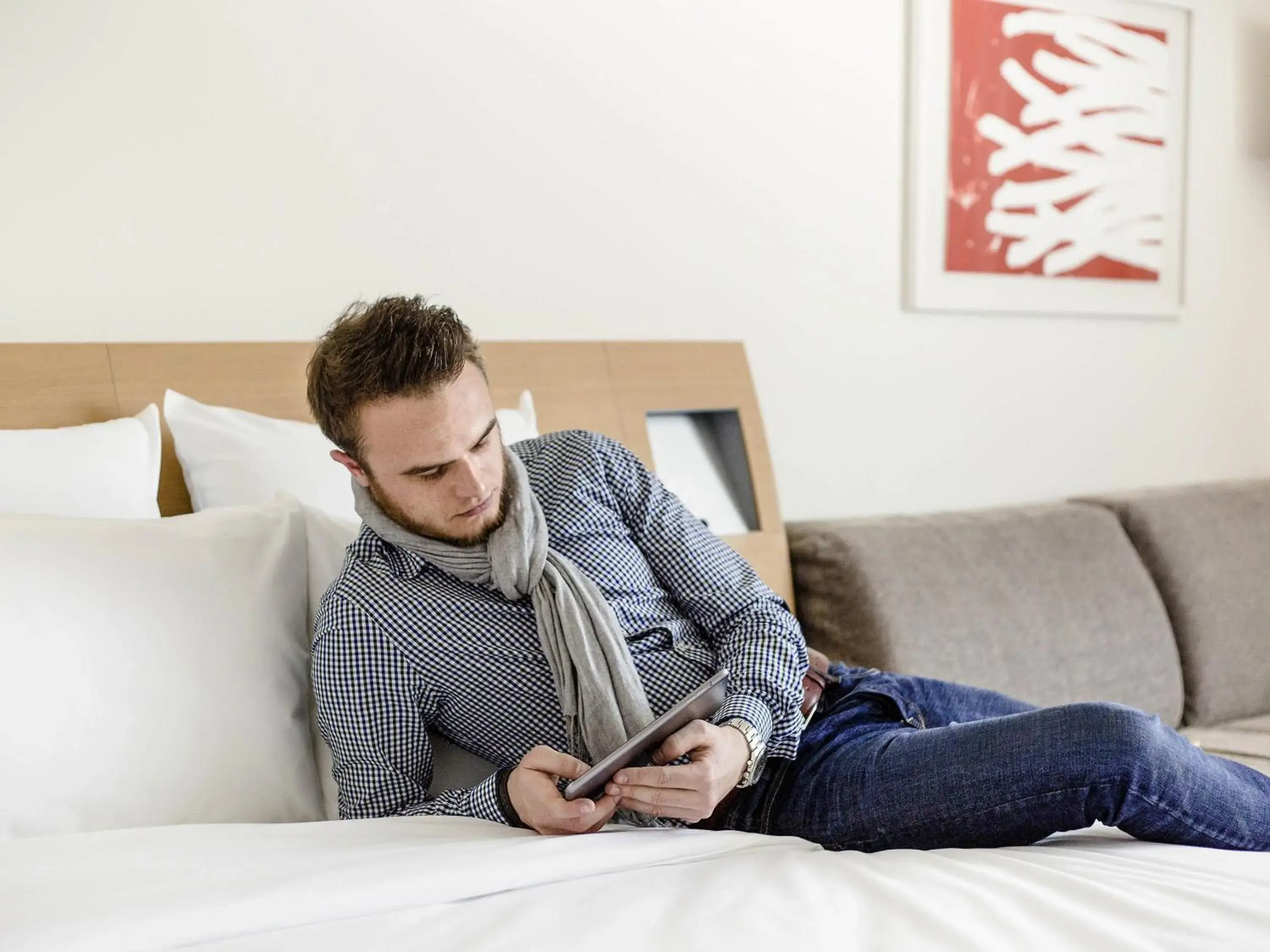 Standard Double Room and Sofa Bed - single occupancy in Novotel Nürnberg am Messezentrum Standard Double Room and Sofa Bed - single occupancy in Novotel Nürnberg am Messezentrum