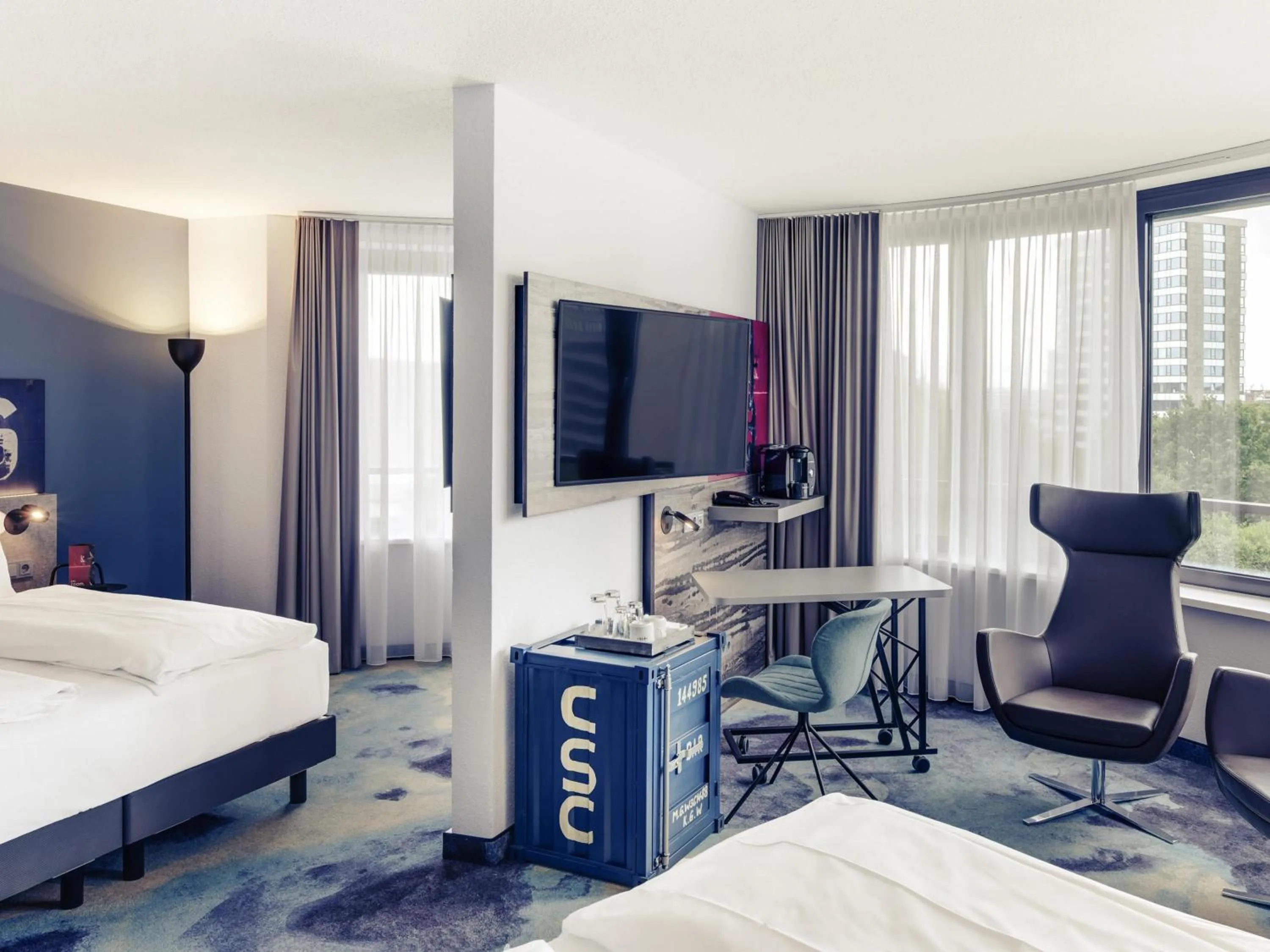 Bedroom, Bed in Mercure Hotel Hamburg City