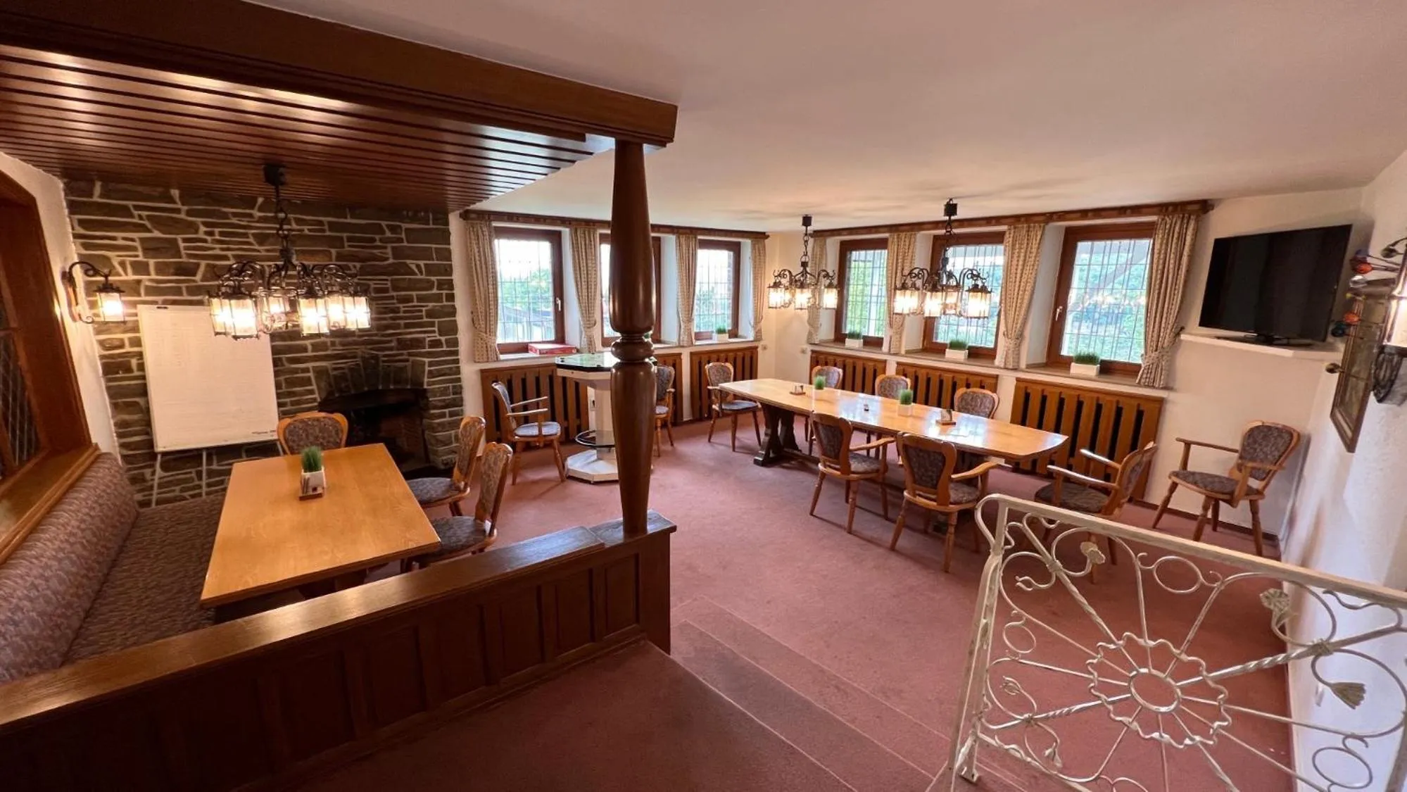 Communal lounge/ TV room in Gästehaus Wilgersdorf GmbH