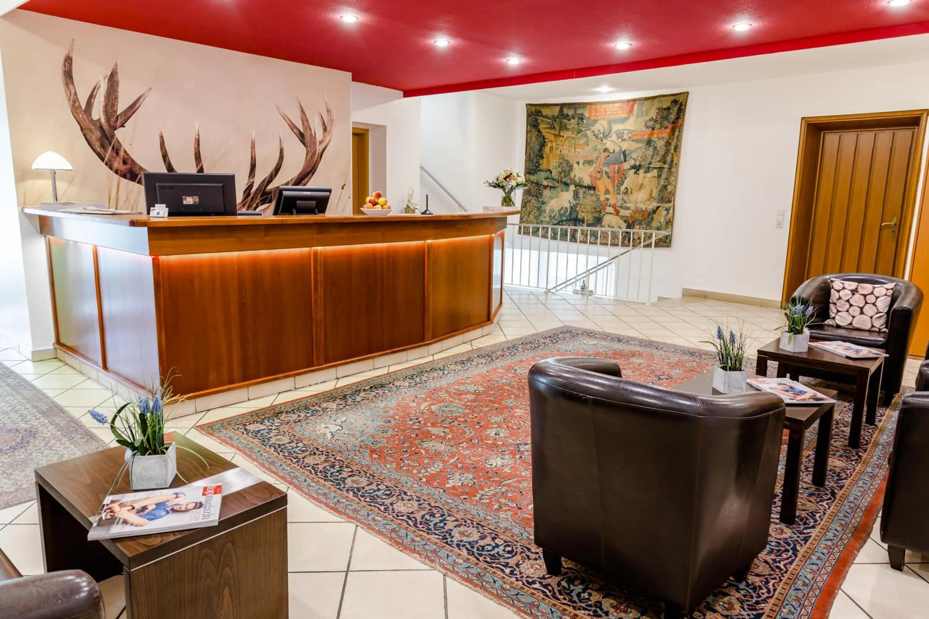 Lobby or reception in Gästehaus Wilgersdorf GmbH