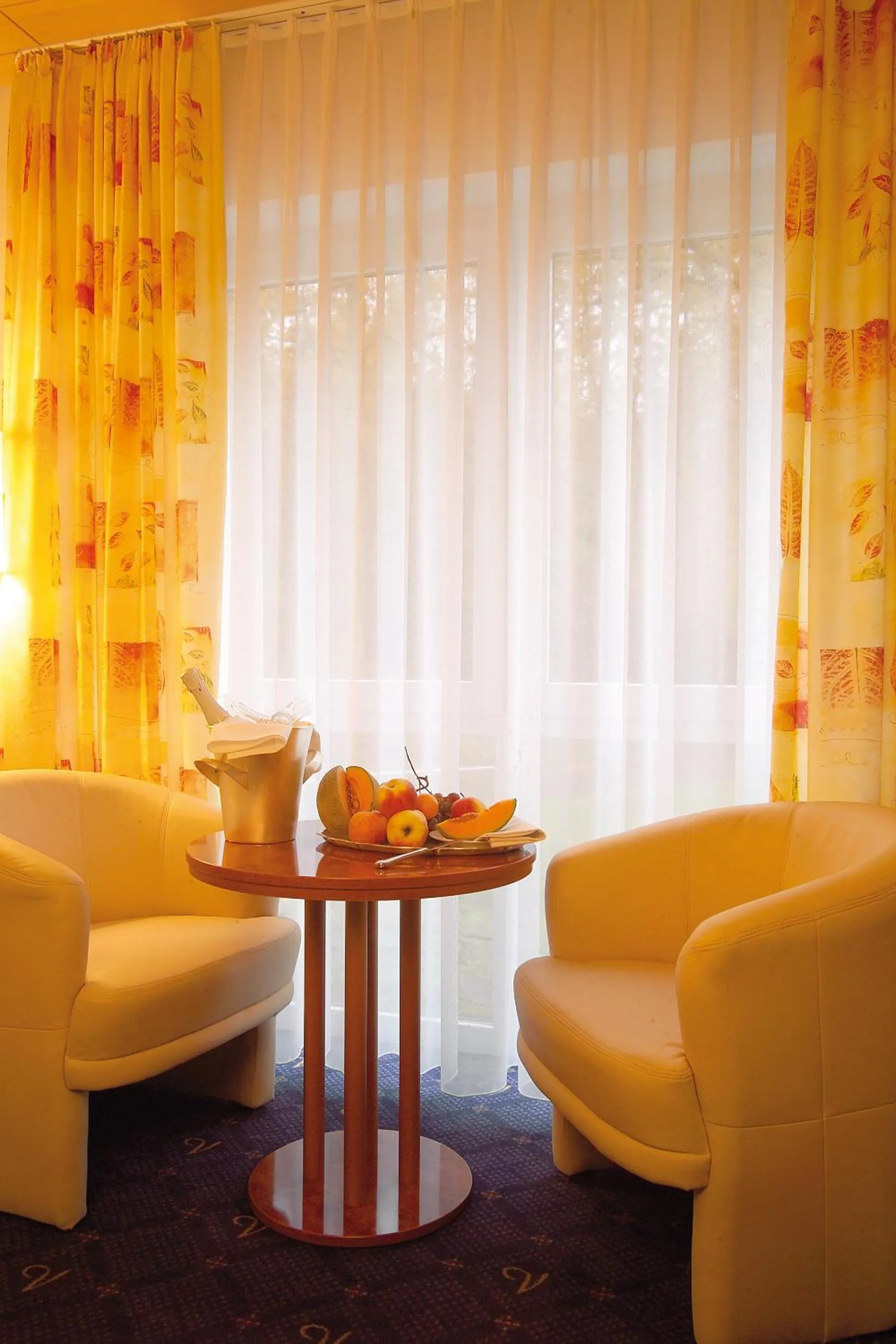 Seating area in Gästehaus Wilgersdorf GmbH