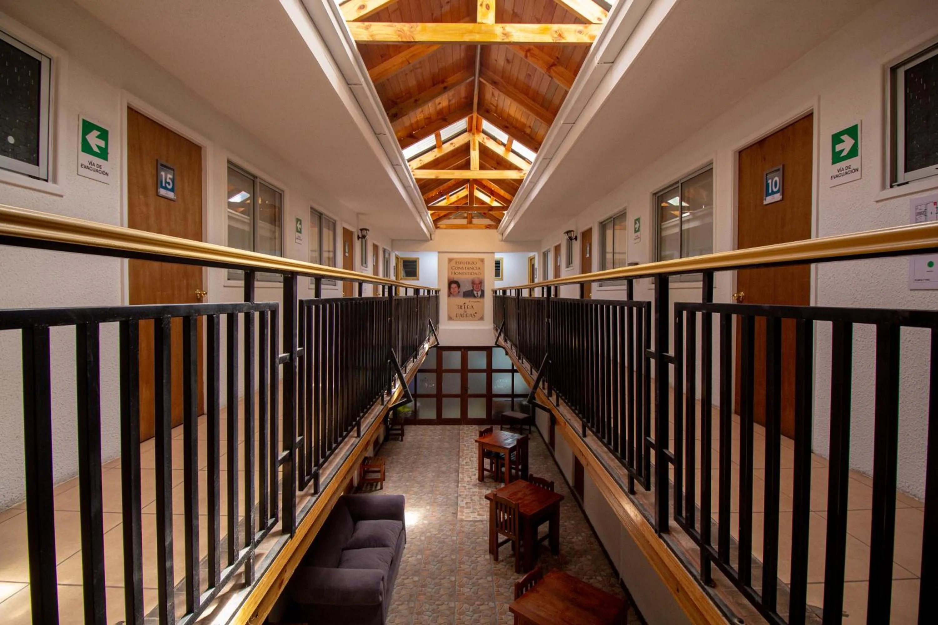 Inner courtyard view in Hotel Tierra de Parras