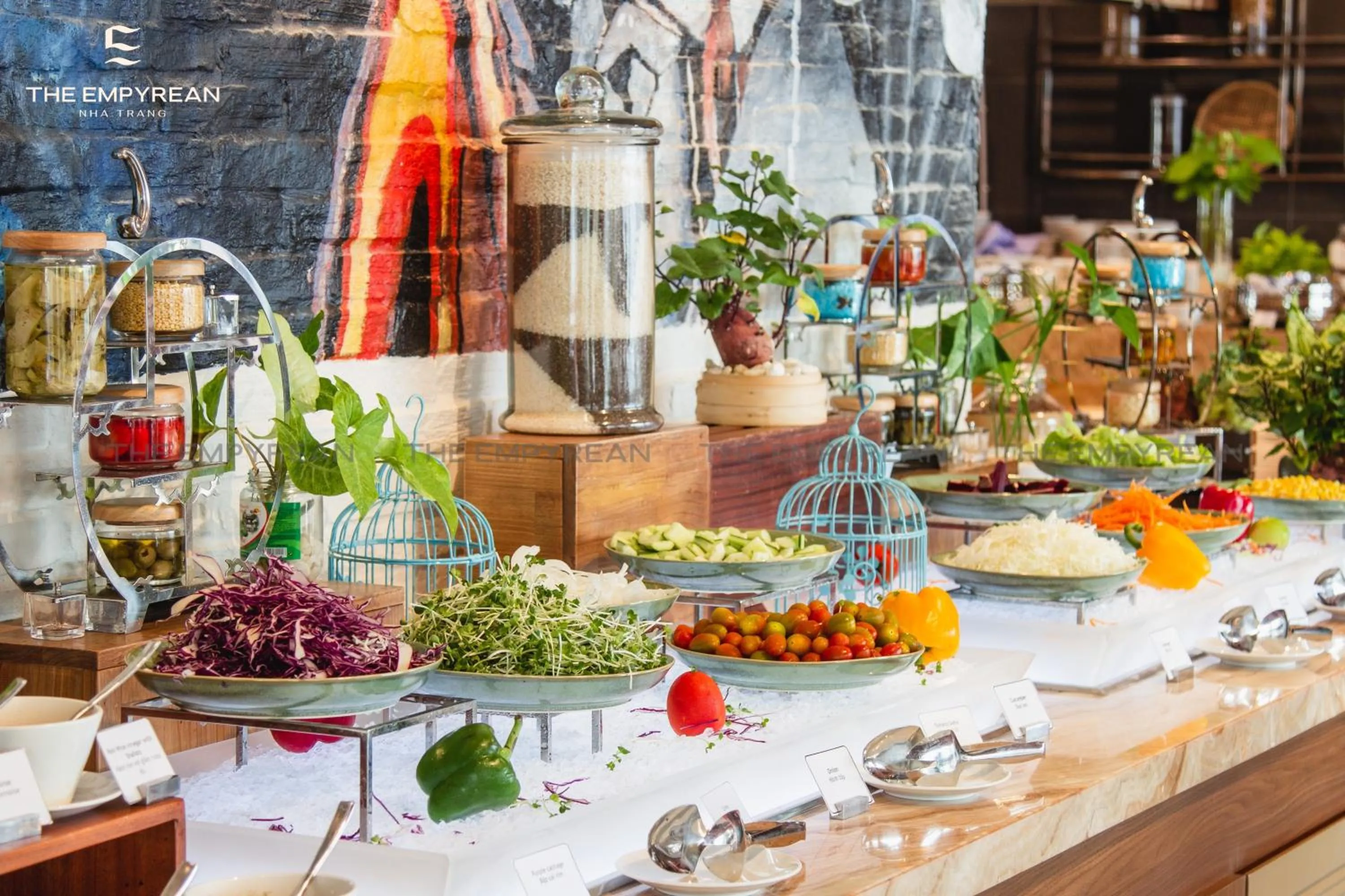 Buffet breakfast in The Empyrean Nha Trang