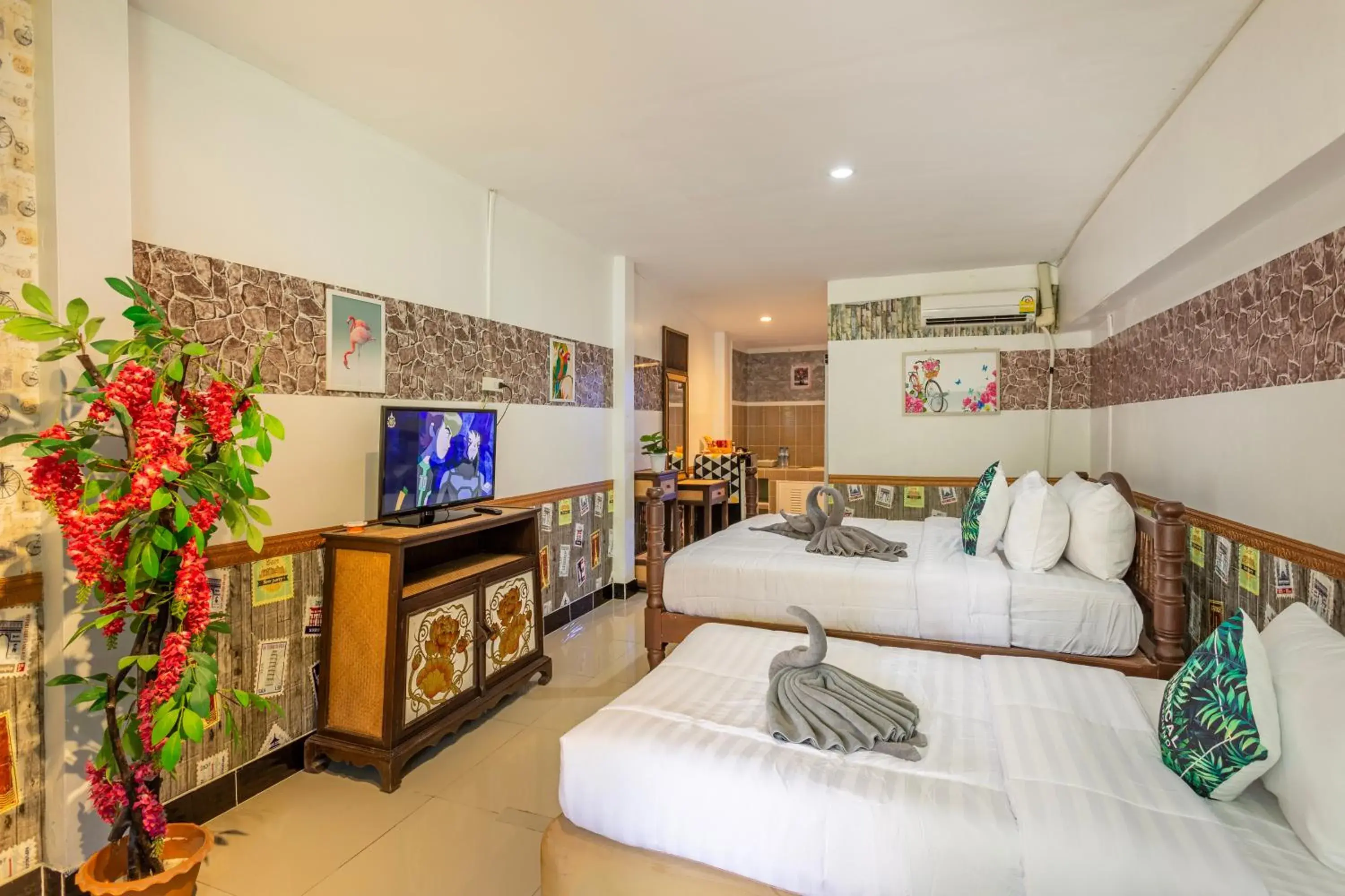 Superior Triple Room in The Train Resort Superior Triple Room in The Train Resort