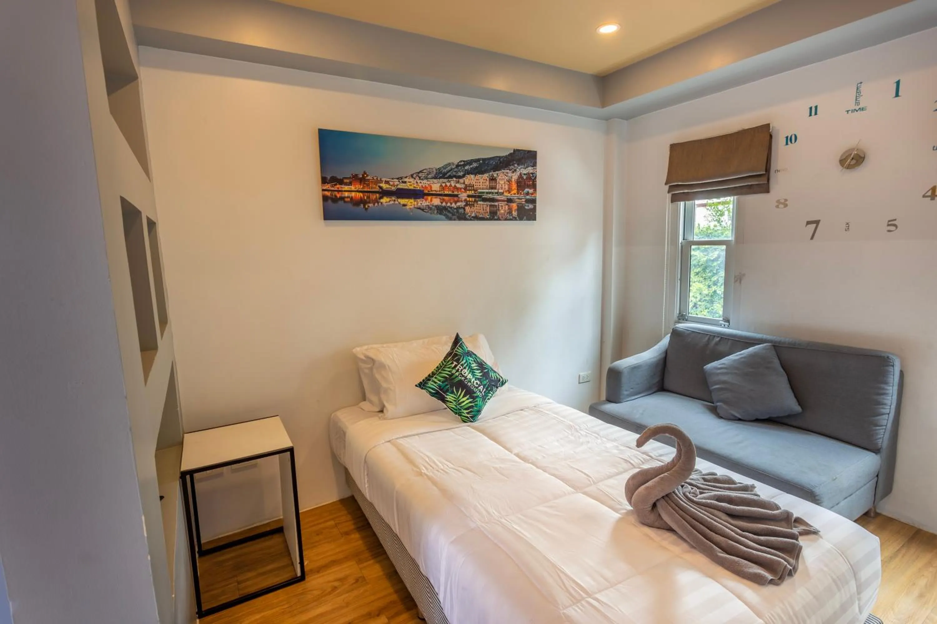 Bed in The Train Resort