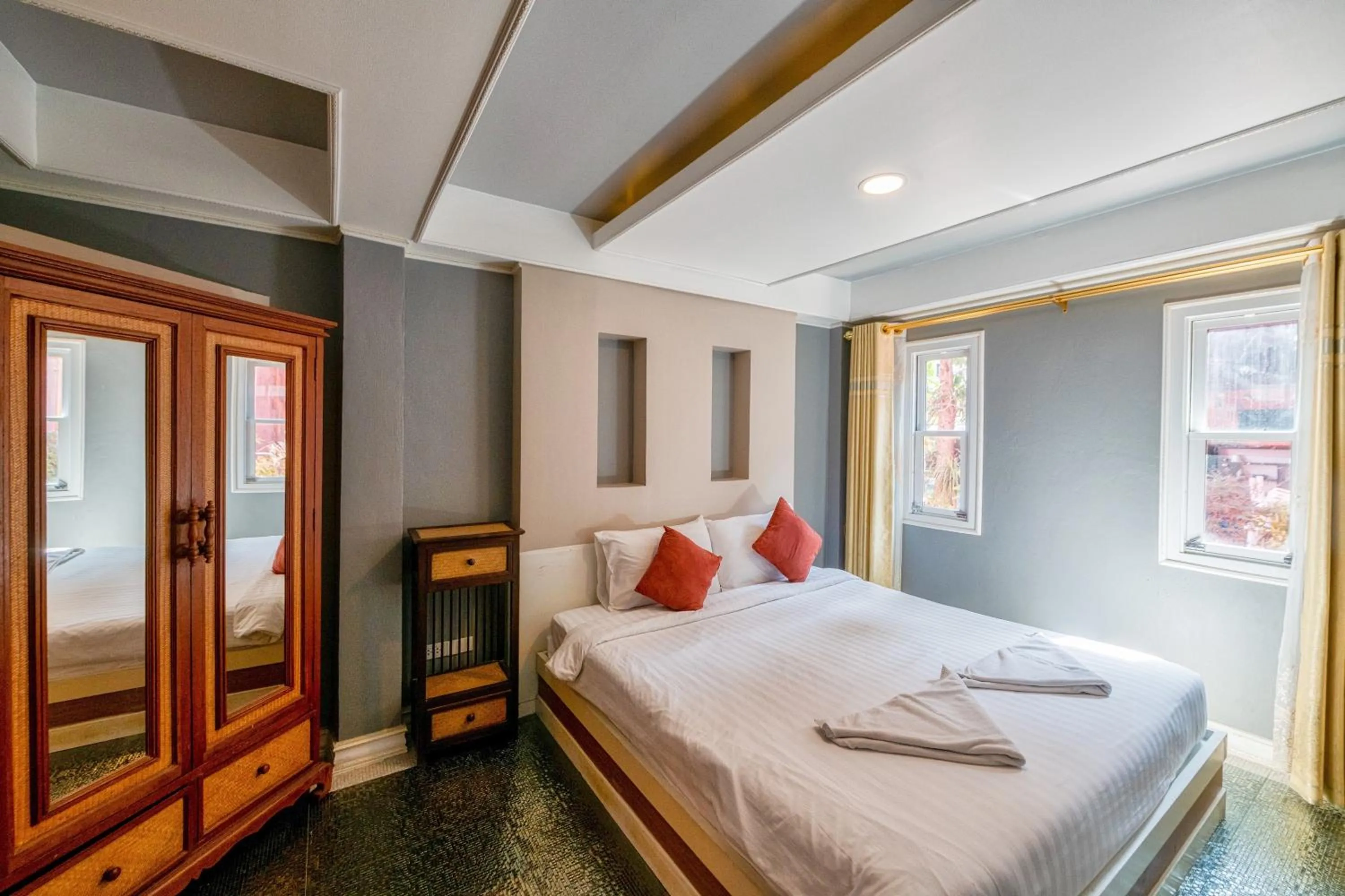 Bed in The Train Resort