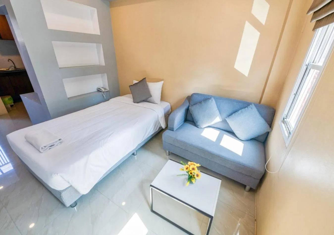 Bed in The Train Resort