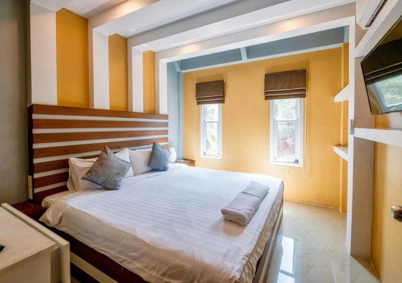 Bed in The Train Resort