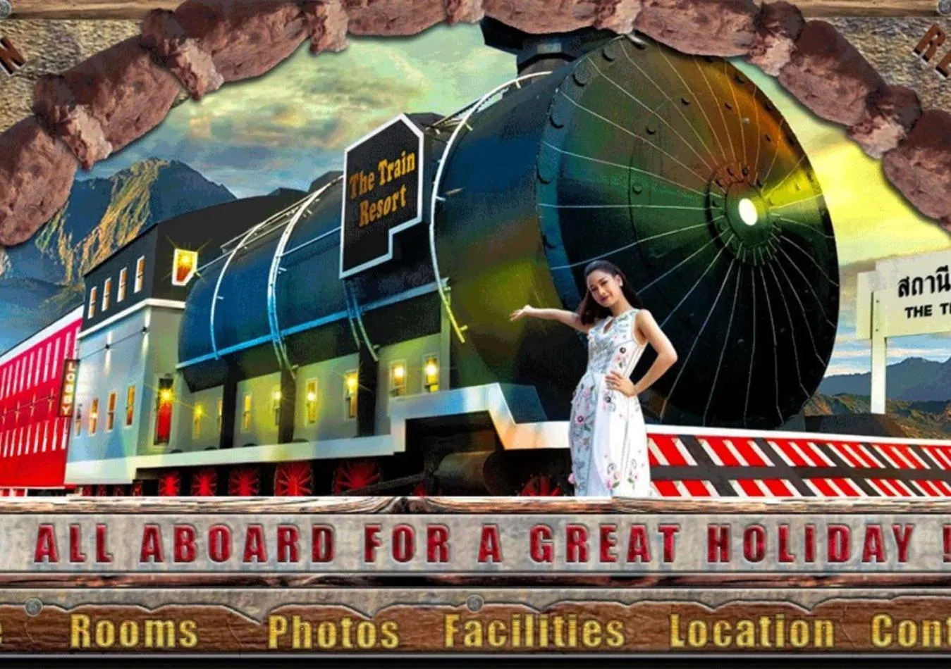 Food close-up in The Train Resort