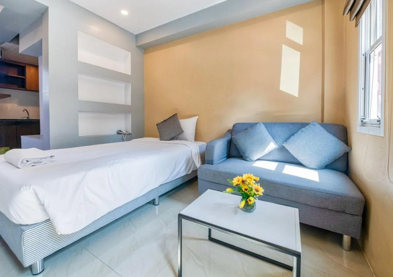 Bed in The Train Resort