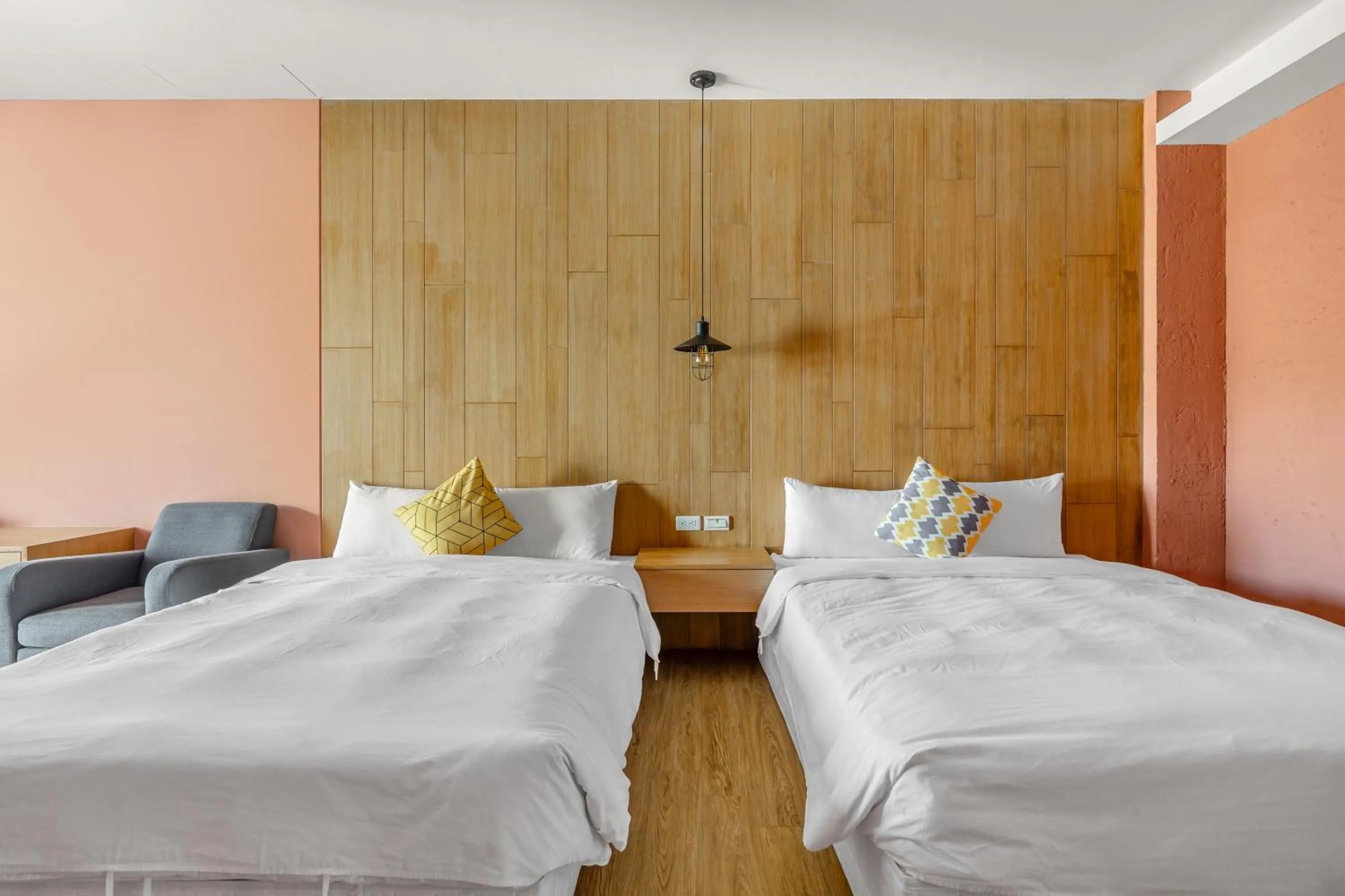 Photo of the whole room, Bed in 35.5 Inn