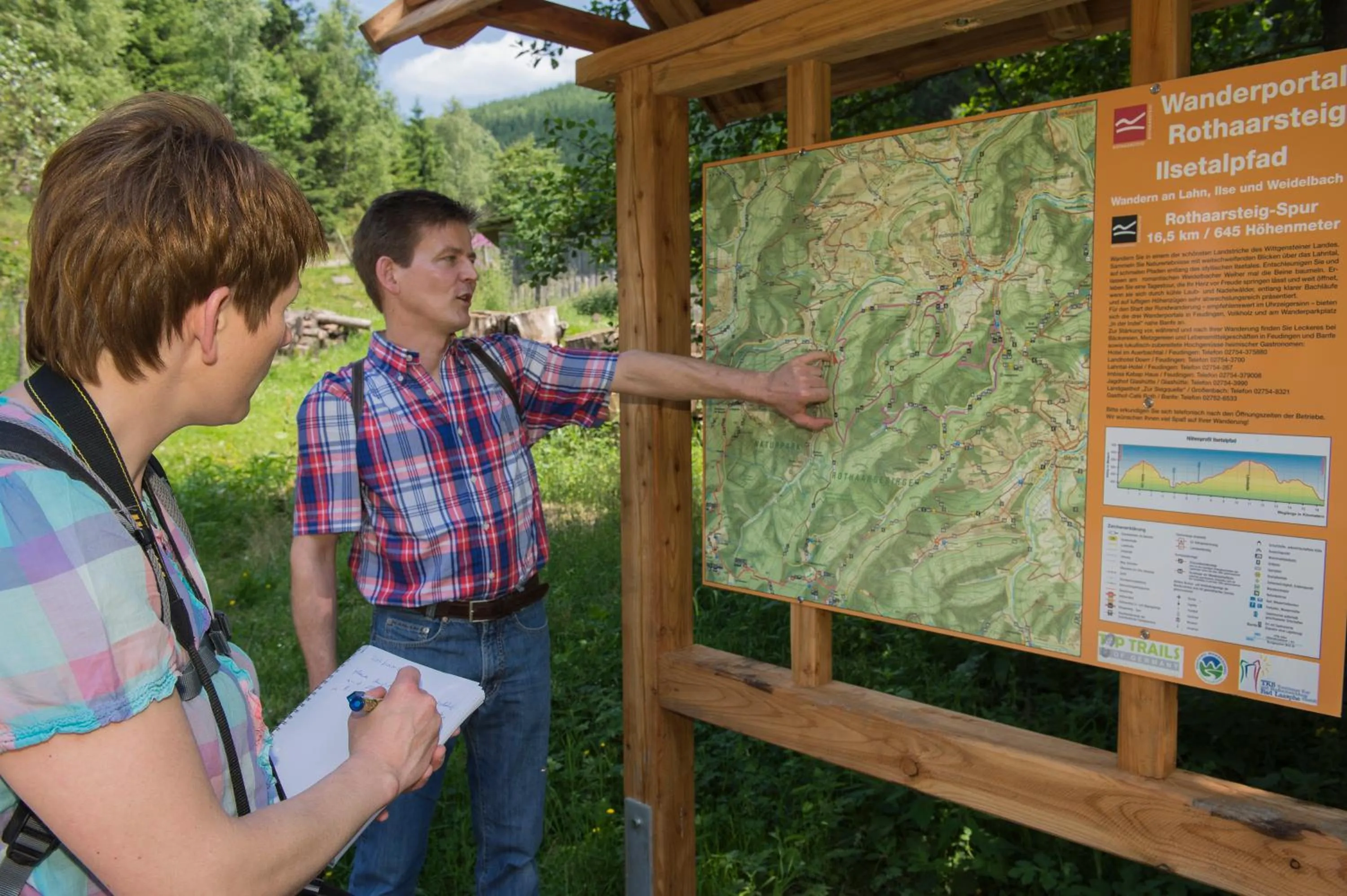 Hiking in Hotel im Auerbachtal