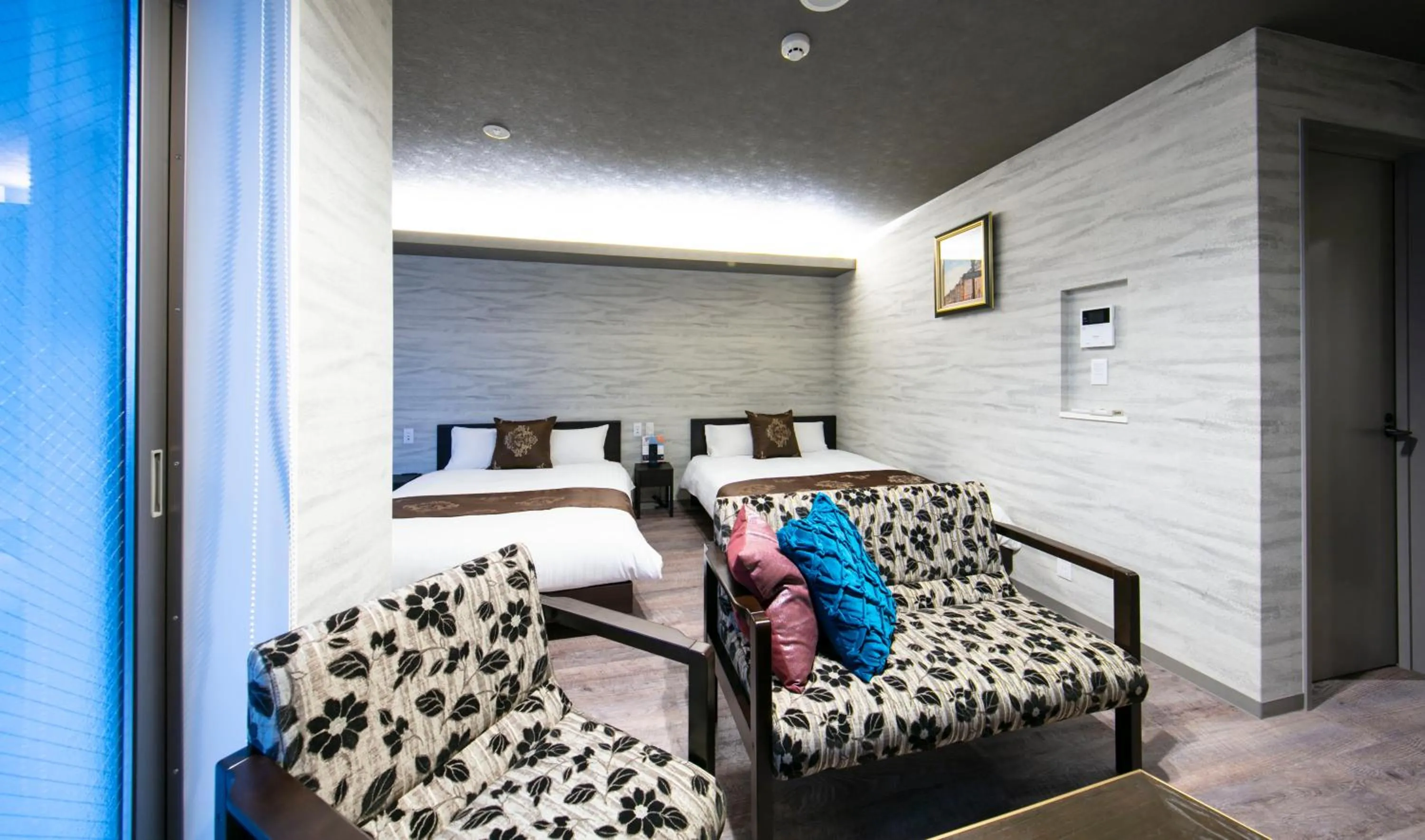 Photo of the whole room, Bed in GRAND BASE Takamatsu